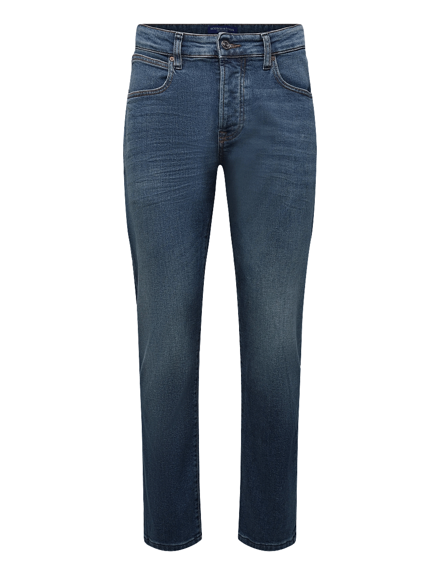 Scotch & Soda - CORE The Zee straight fit jeans Blue Moves - regular jeans - blue moves - 1