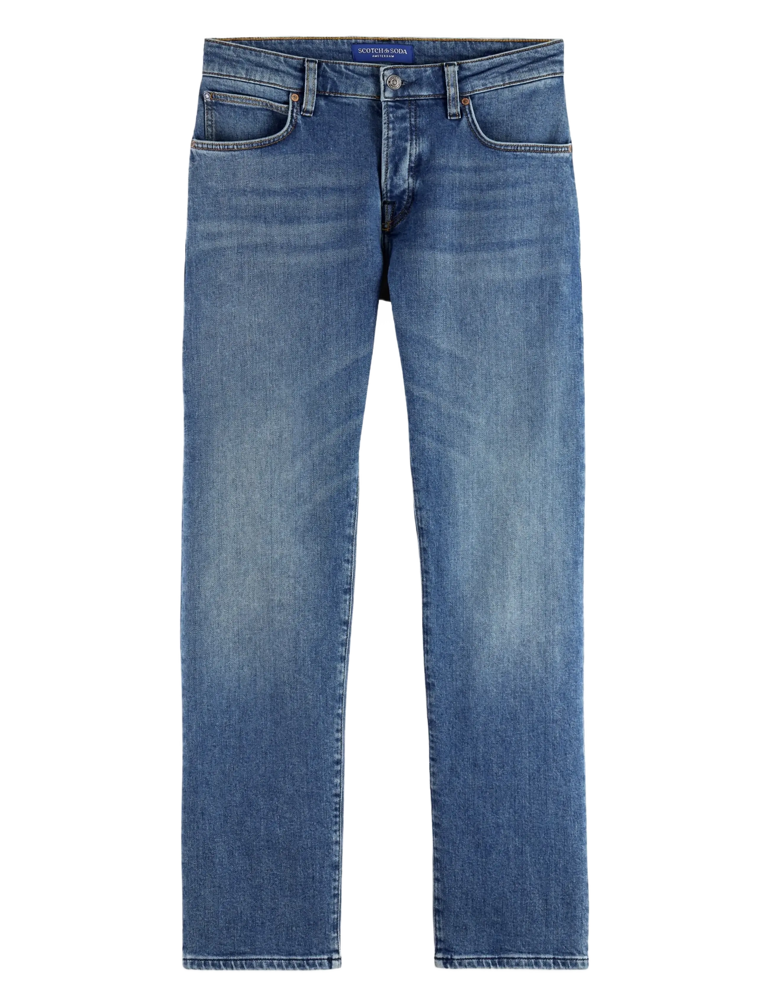Scotch & Soda - CORE The Zee straight fit jeans Blue Moves - blue moves - 1