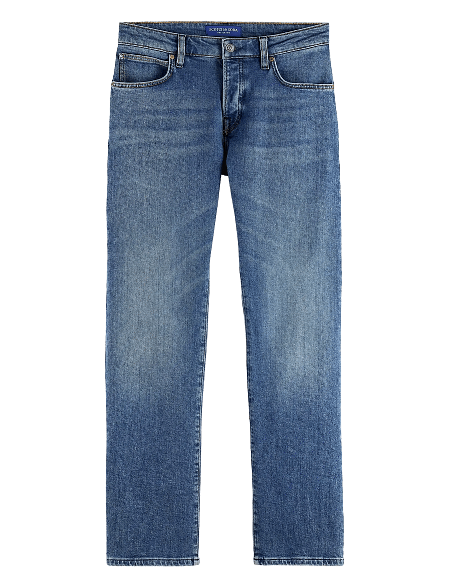Scotch & Soda - CORE The Zee straight fit jeans Blue Moves - blue moves - 1