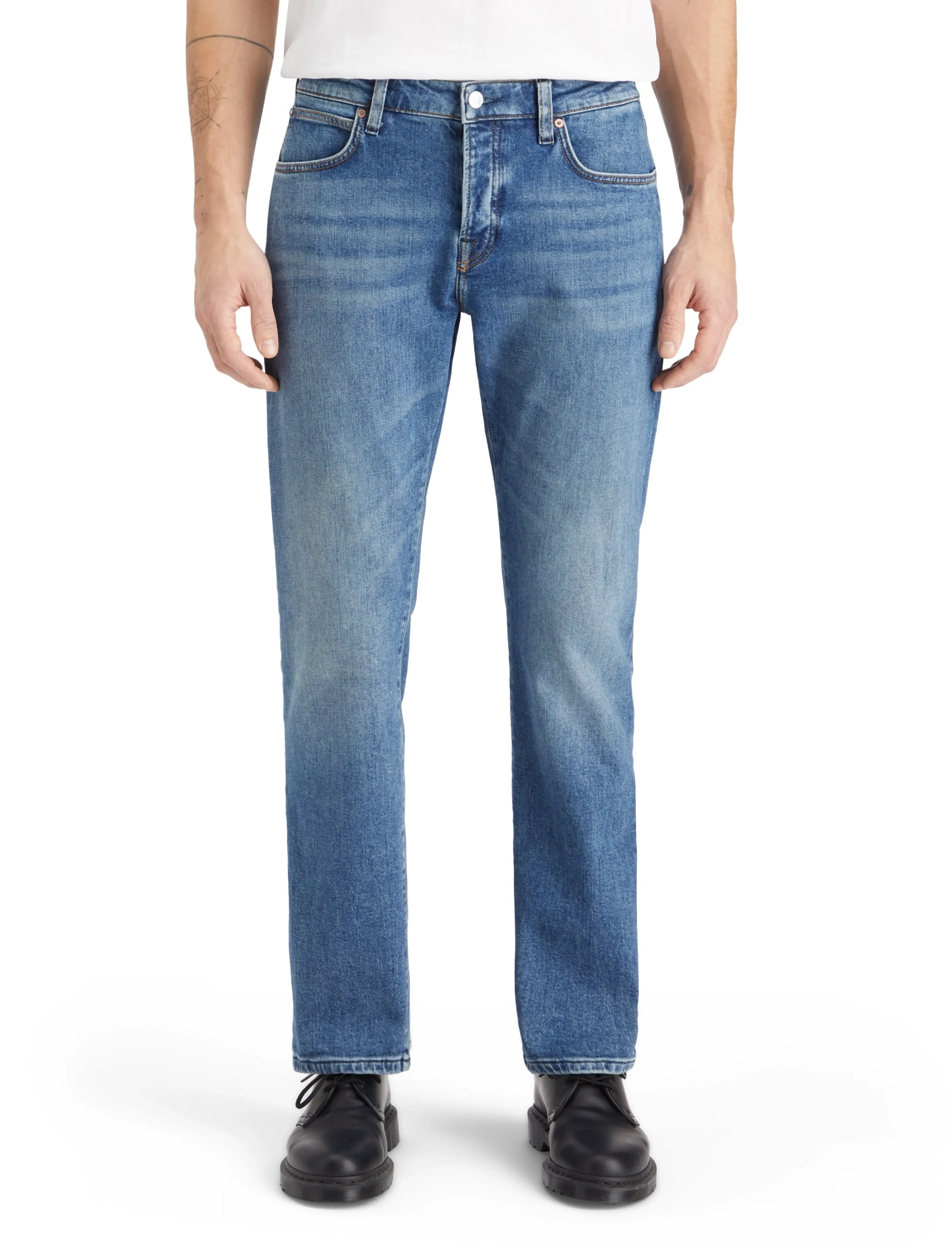 Scotch & Soda CORE The Zee straight fit jeans Blue Moves - Must-haves - BLUE MOVES / blue
