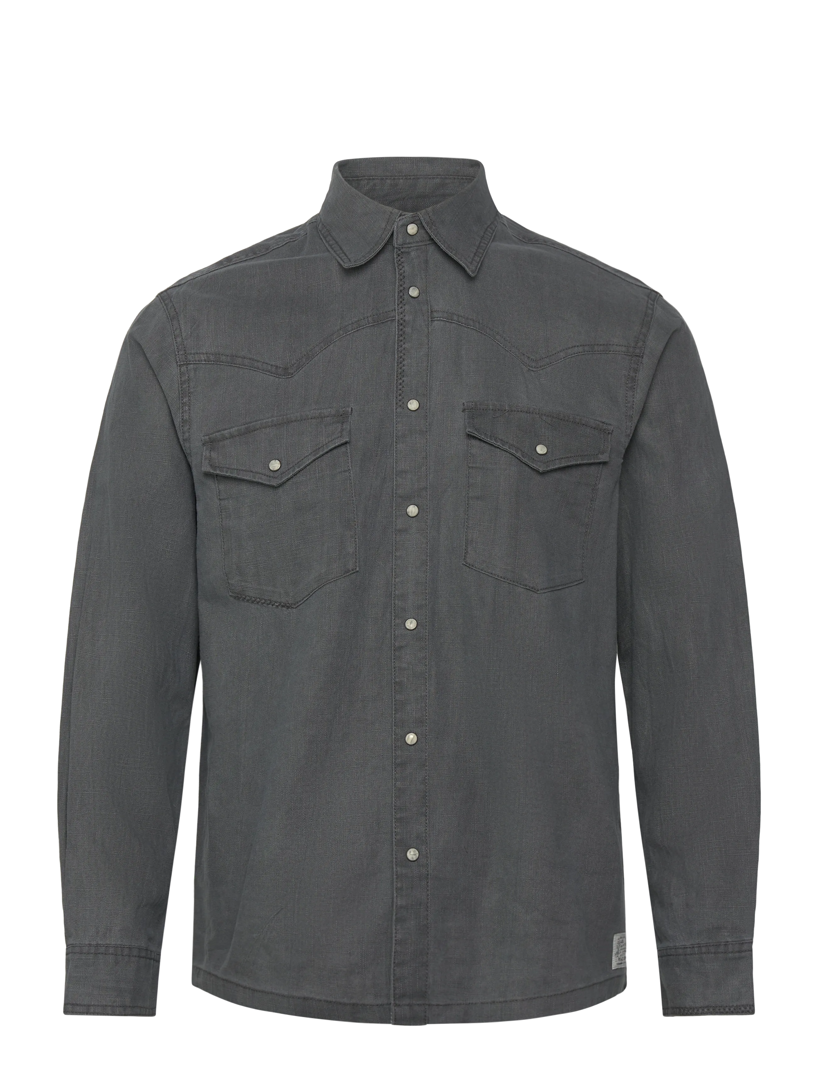 SCOTCH & SODA Denim Relaxedfit Washed Shirt Grau - L - Herren