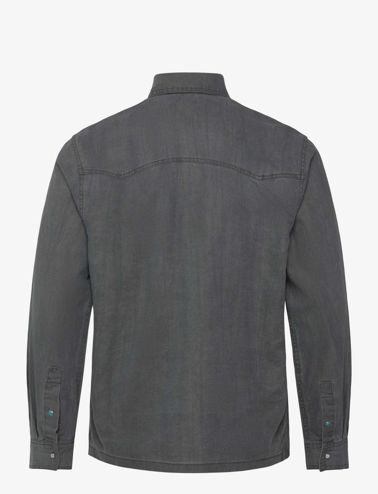 Scotch & Soda - Denim Relaxedfit Washed Shirt - denimskjorter - meteorite - 1