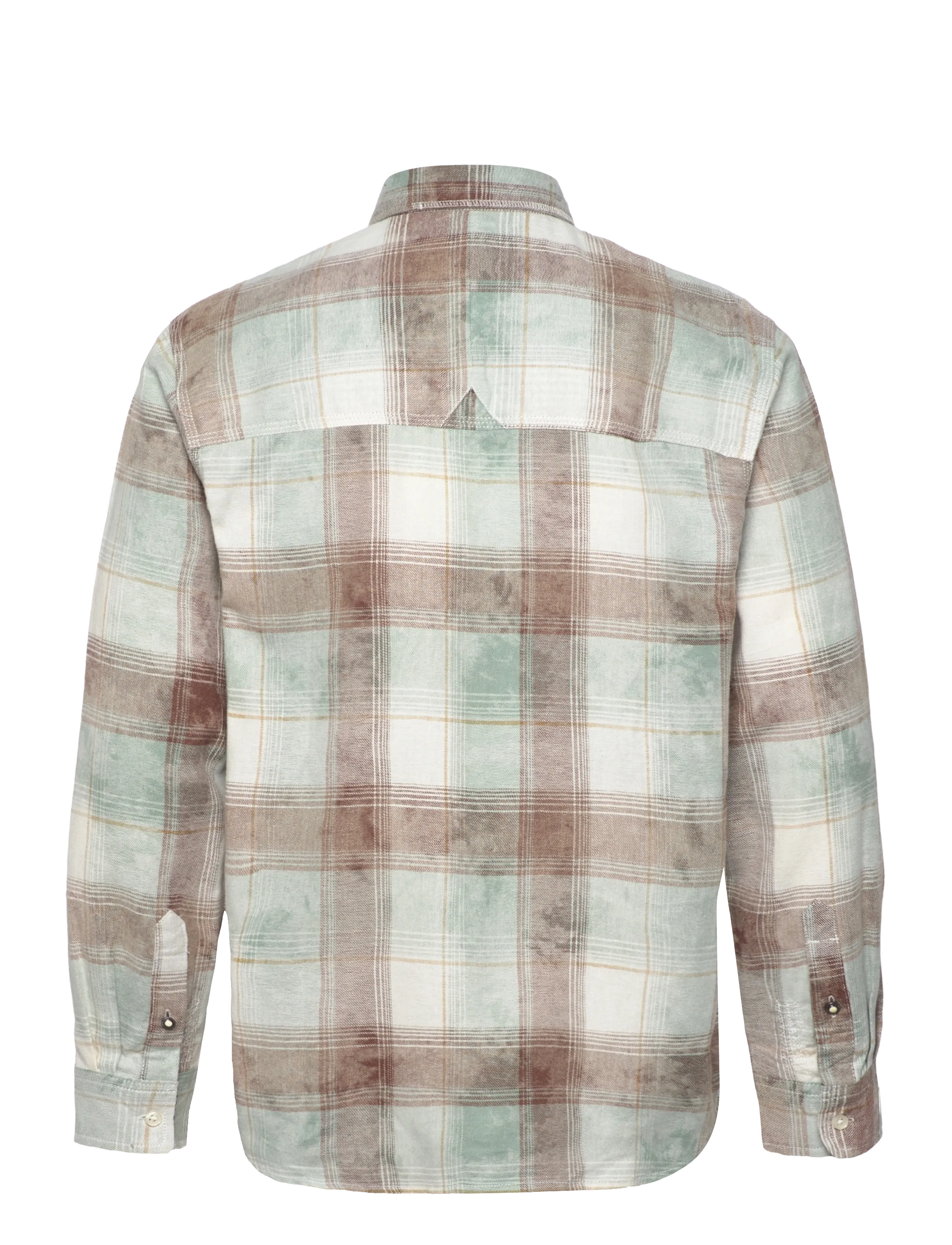 Scotch & Soda - Washed Check Relaxedfit Shirt - flannel-skjorter - tahitian teal check - 2