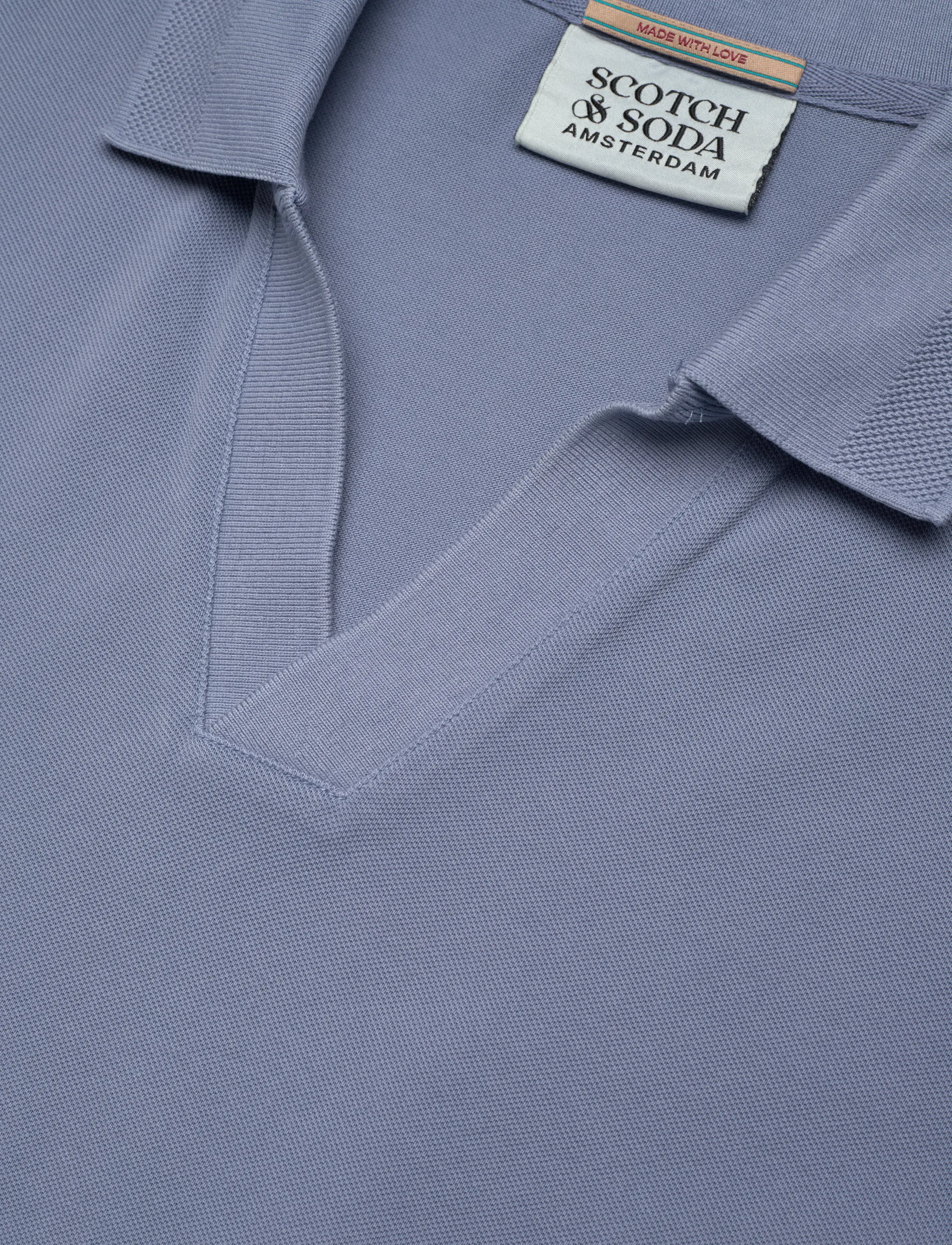 Scotch & Soda - 3 Crosses Pique Relaxedfit Garmentdyed Polo - kurzärmelig - infinity - 2