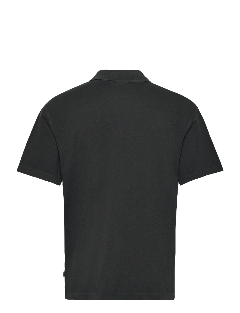 Scotch & Soda - 3 Crosses Pique Relaxedfit Garmentdyed Polo - kortærmede poloer - meteorite - 1