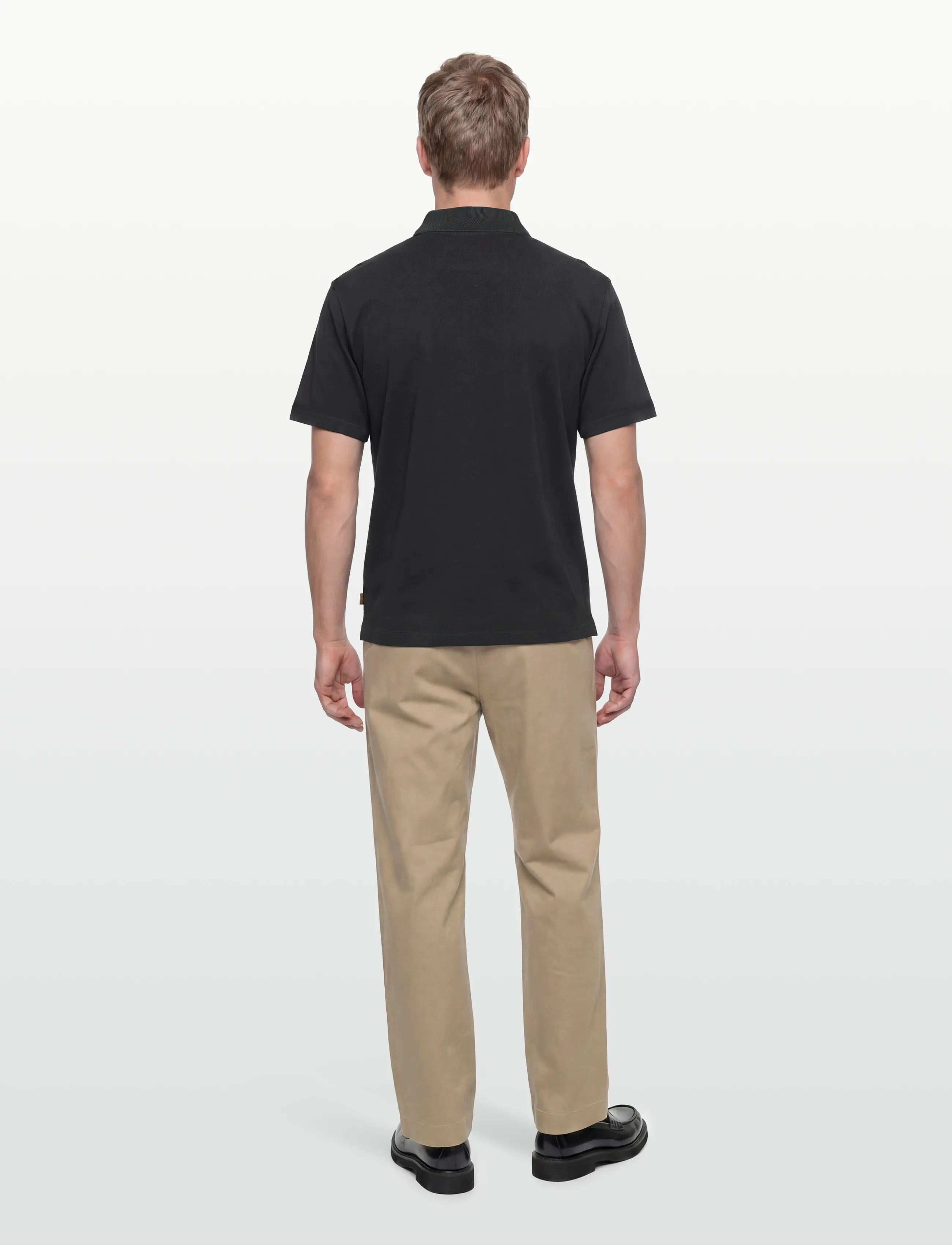 Scotch & Soda - 3 Crosses Pique Relaxedfit Garmentdyed Polo - lühikeste varrukatega polod - meteorite - 4