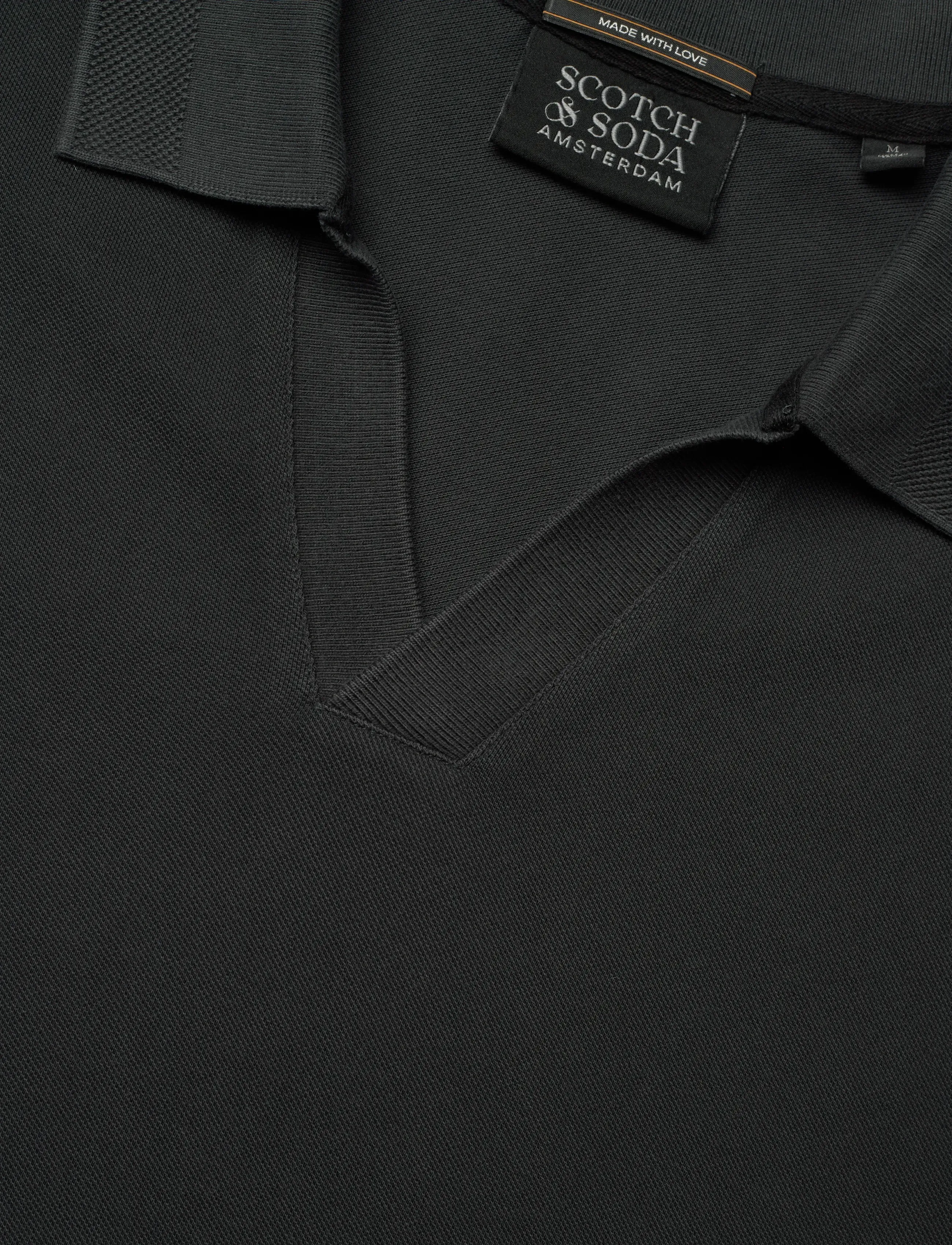Scotch & Soda - 3 Crosses Pique Relaxedfit Garmentdyed Polo - lühikeste varrukatega polod - meteorite - 5