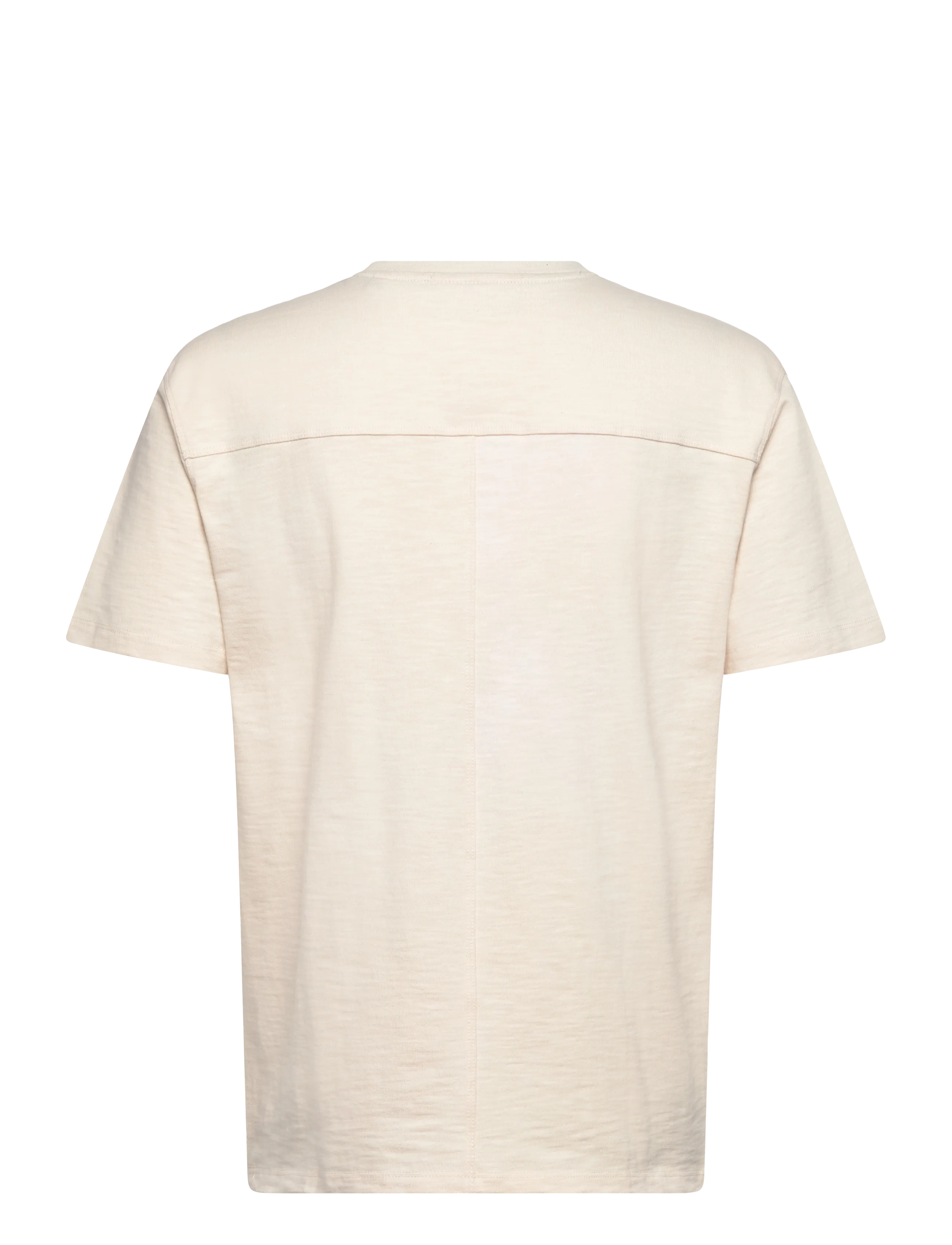 Scotch & Soda - Slubyarn Chest Pocket Artwork Relaxedfit Tshirt - lyhythihaiset - eggnog - 2