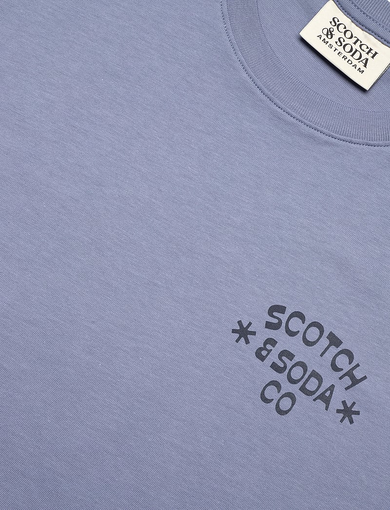 Scotch & Soda - Left Chest Artwork Regularfit Tshirt - kurzärmelig - infinity - 2