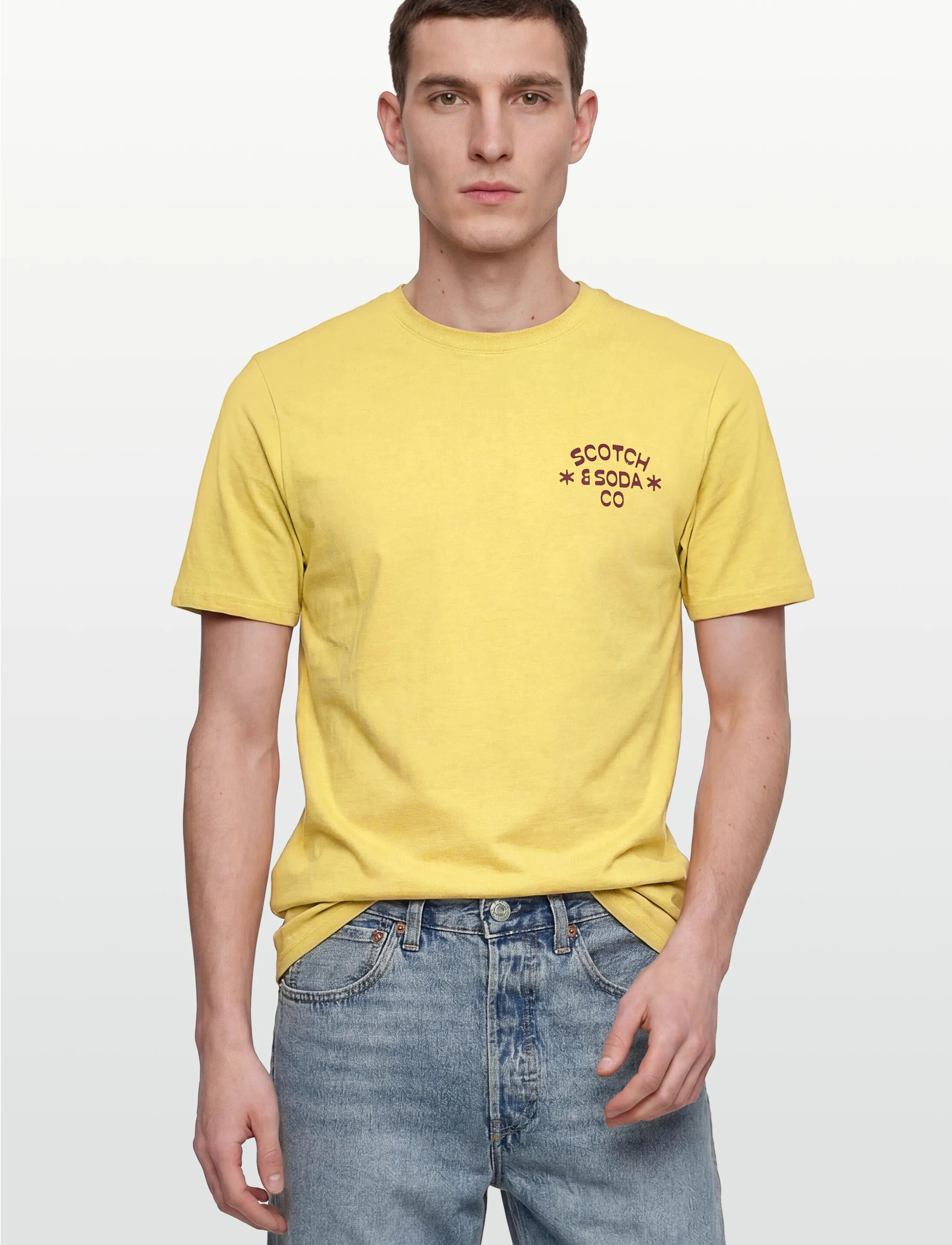 Left Chest Artwork Regularfit Tshirt 2
