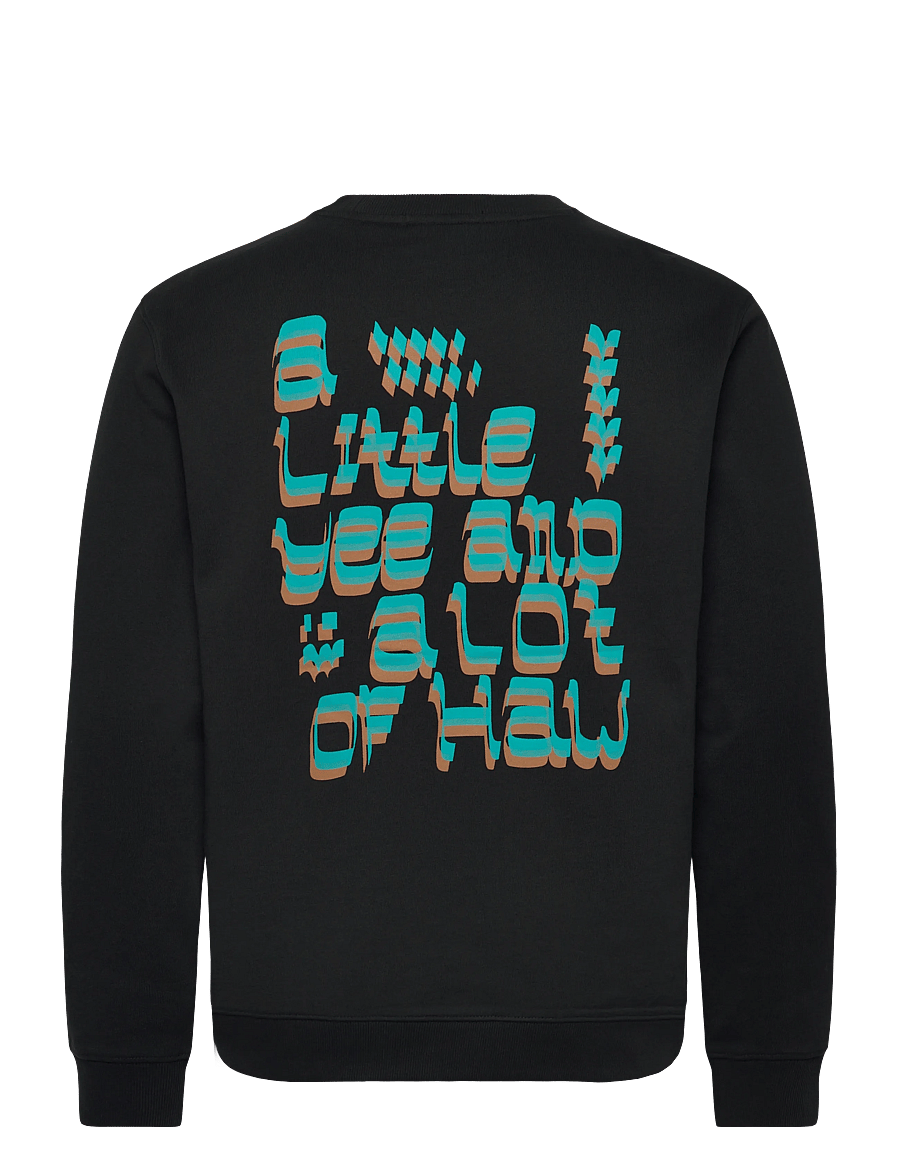 Scotch & Soda - Front And Back Artwork Regularfit Sweatshirt - sweatshirts - meteorite - 2