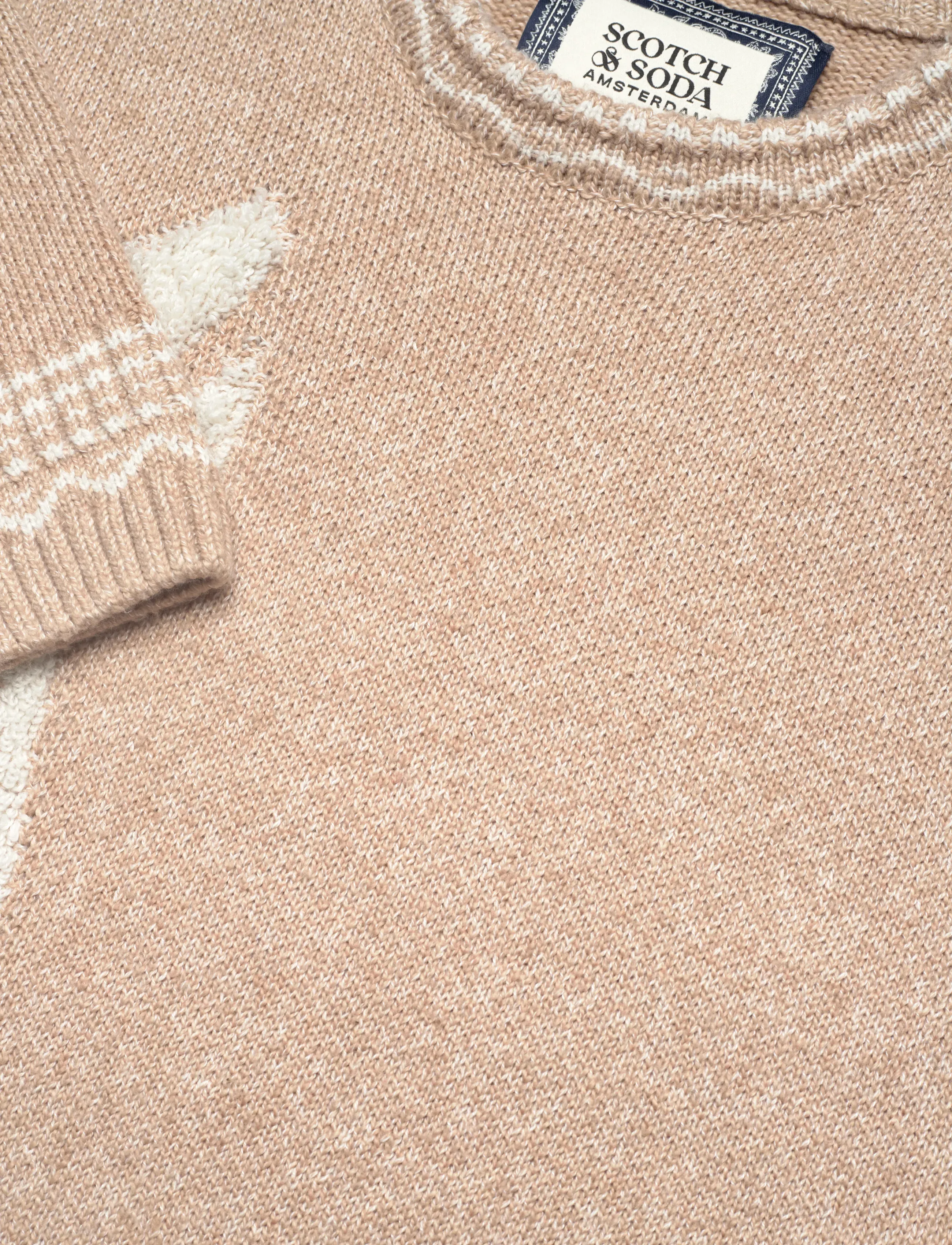 Scotch & Soda - Loosefit Jacquard Pullover - pyöreäaukkoiset - amphora - 5