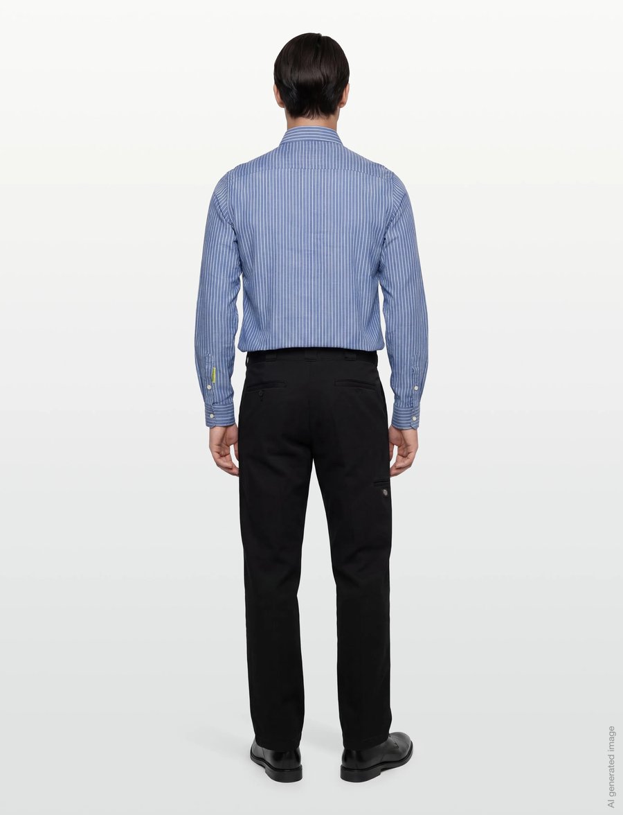 Scotch & Soda - Linen Striped Regularfit Shirt - gestreifte hemden - infinity white stripe - 5