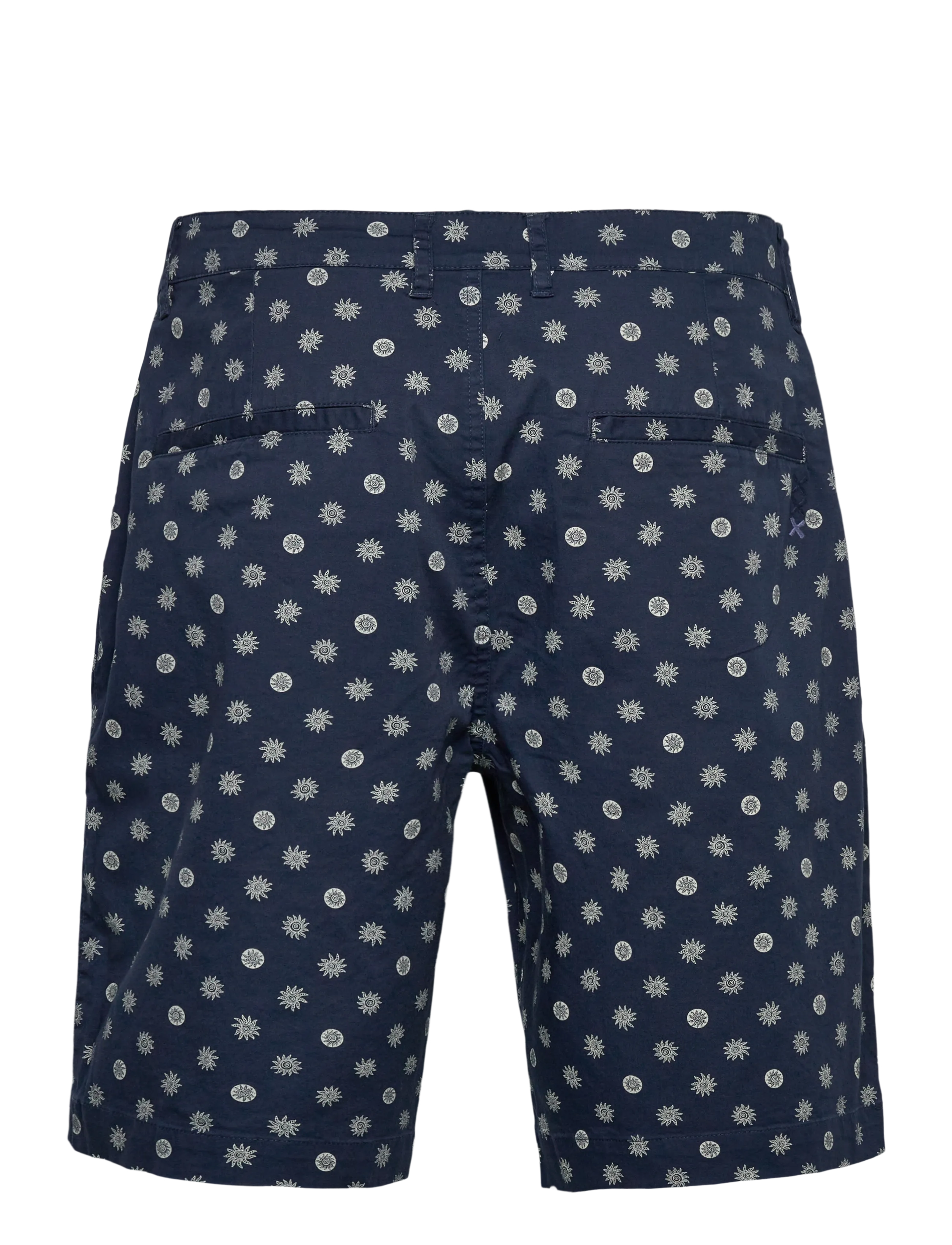 Scotch & Soda - Stuart Printed Stretch Cotton Chino Shorts - short décontracté - foulard dress blues - 2