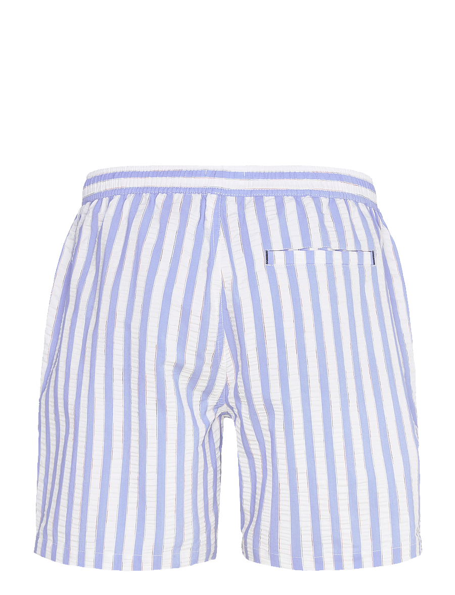 Scotch & Soda - Striped Midlength Swim Shorts - classic stripe infinity - 1