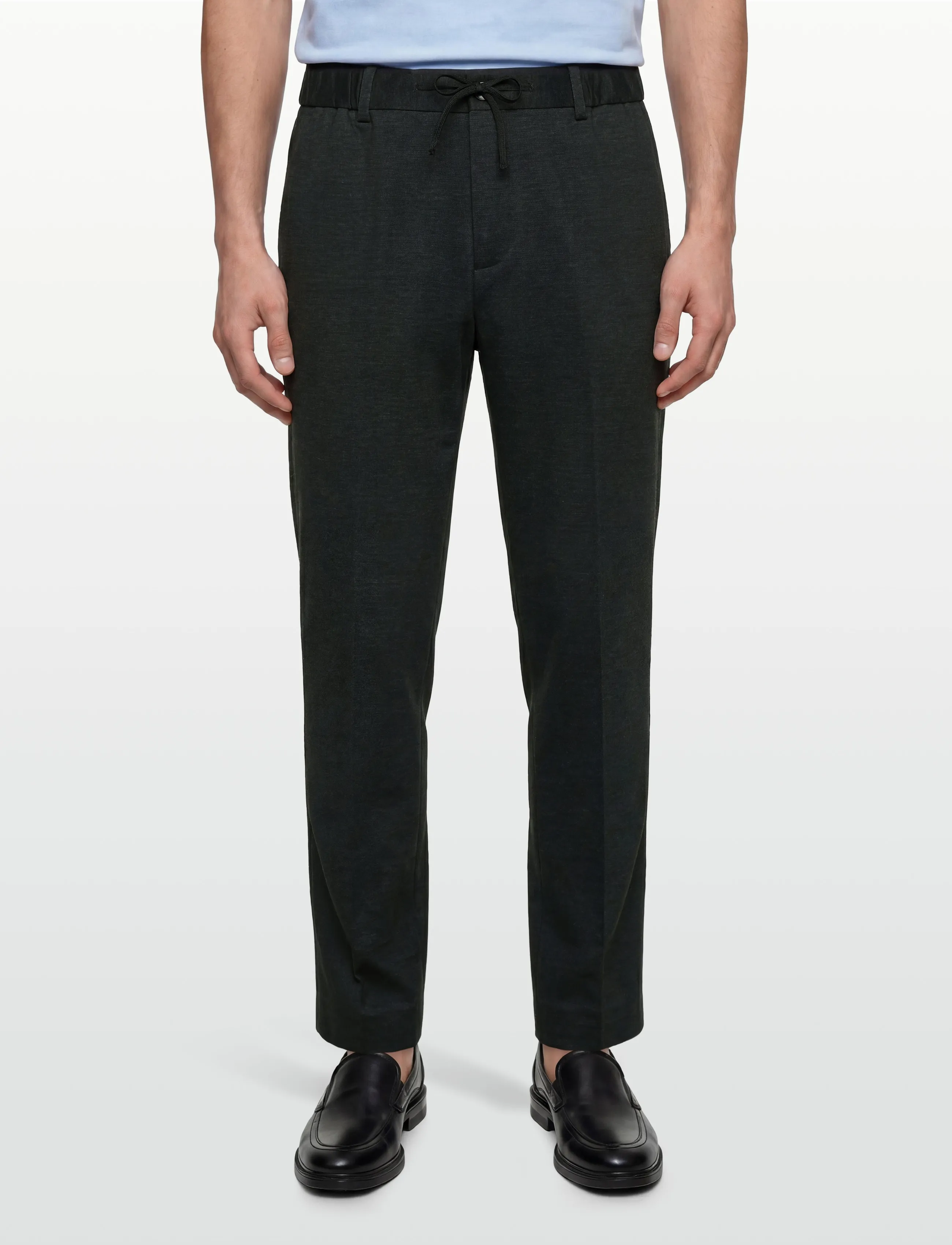 Scotch & Soda - Finch Yarndyed Jersey Regular Taperedfit Jogger - pantalons décontractés - meteorite micro pattern - 3