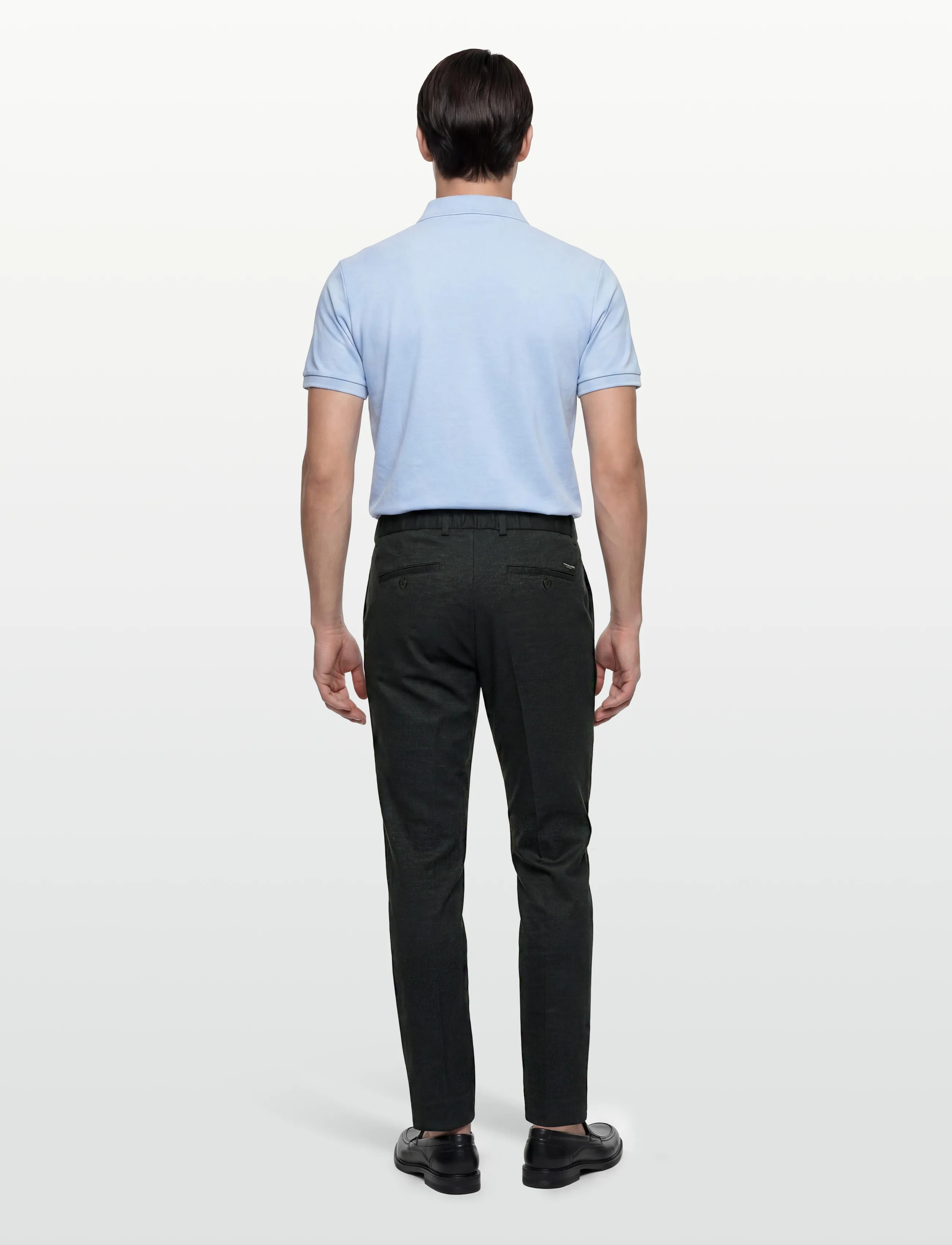 Scotch & Soda - Finch Yarndyed Jersey Regular Taperedfit Jogger - pantalons décontractés - meteorite micro pattern - 4