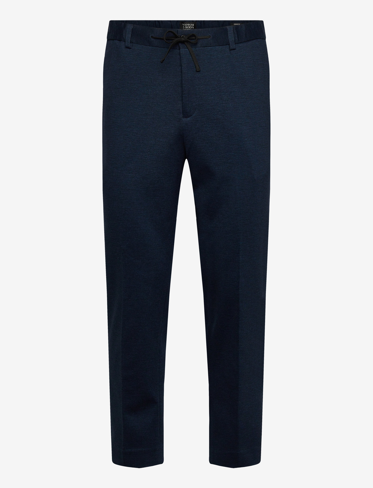 Scotch & Soda - Finch Yarndyed Jersey Regular Taperedfit Jogger - casual - pageant blue micro pattern - 0