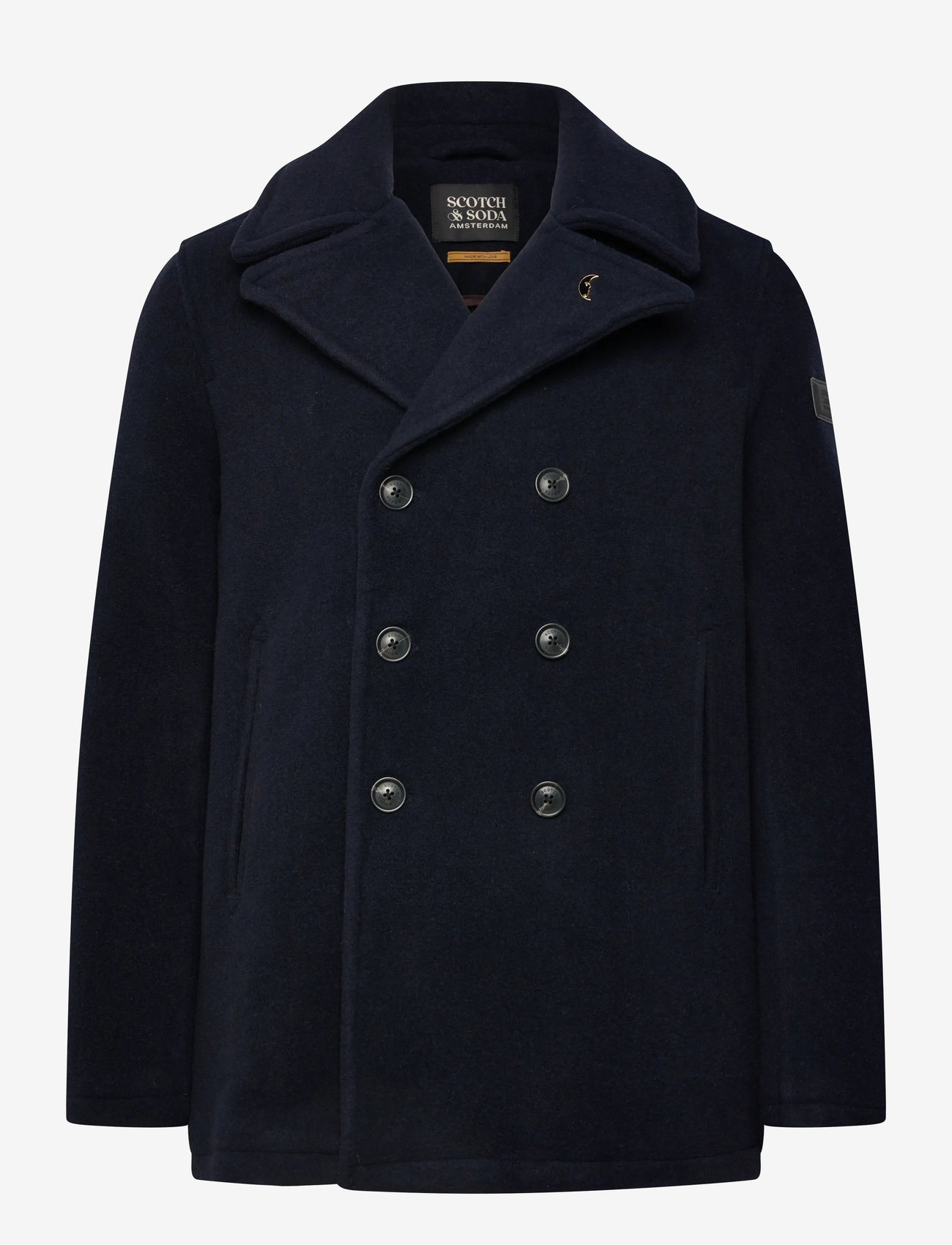 Scotch & Soda - Wool Blend Peacoat - night - 0