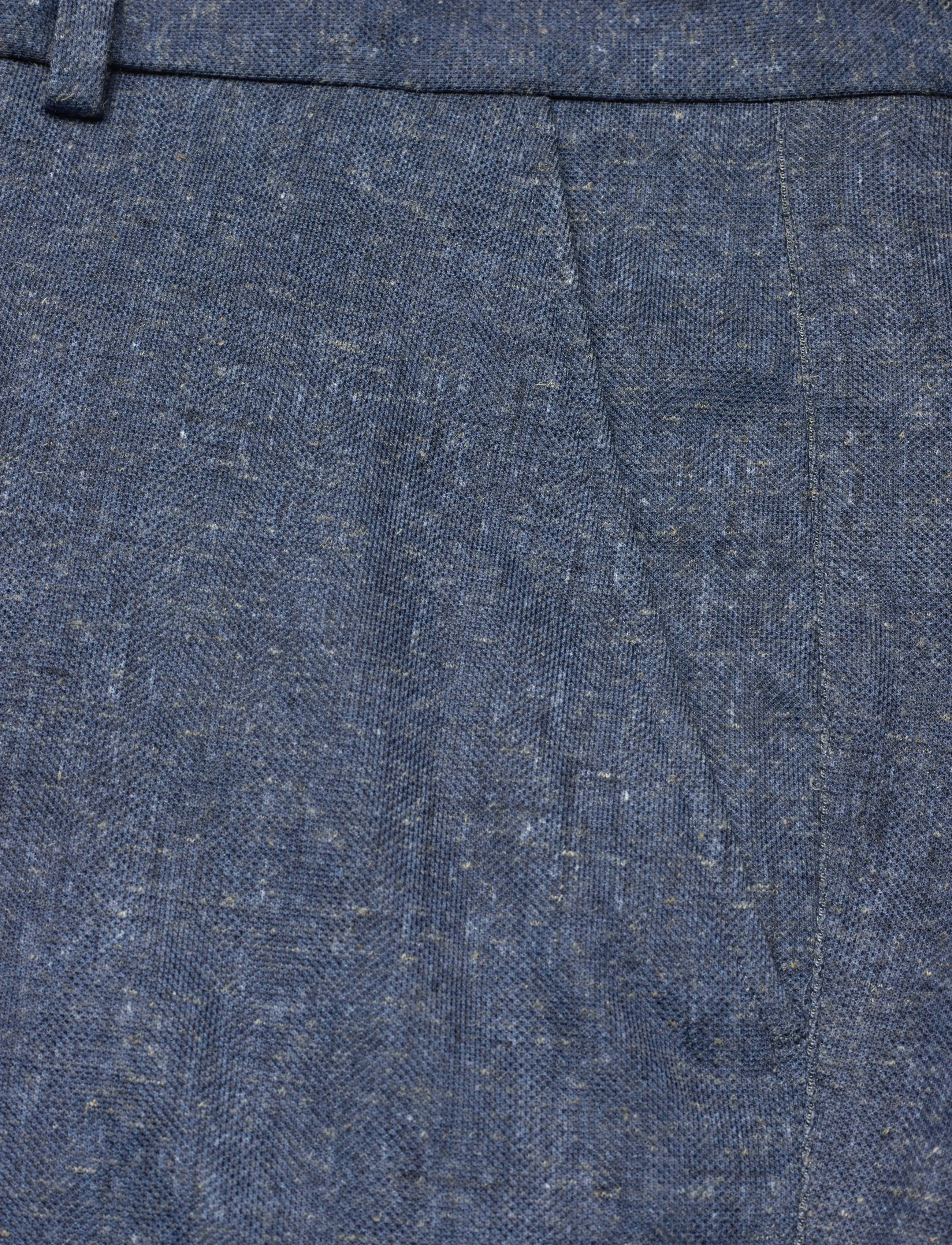 Scotch & Soda - STUART - MELANGE-JERSEY REGULAR SLIM CHINO - sky captain melange - 2