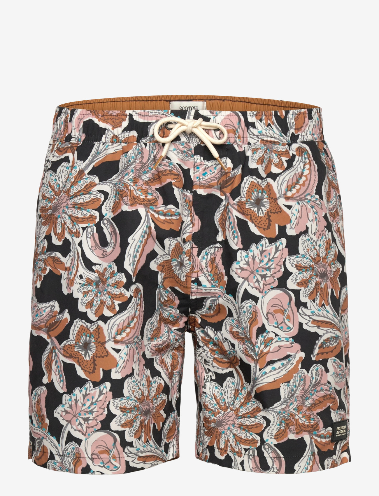 Scotch & Soda - Printed Midlength Swim Shorts - badehose - lucky bandana multi meteorite - 0