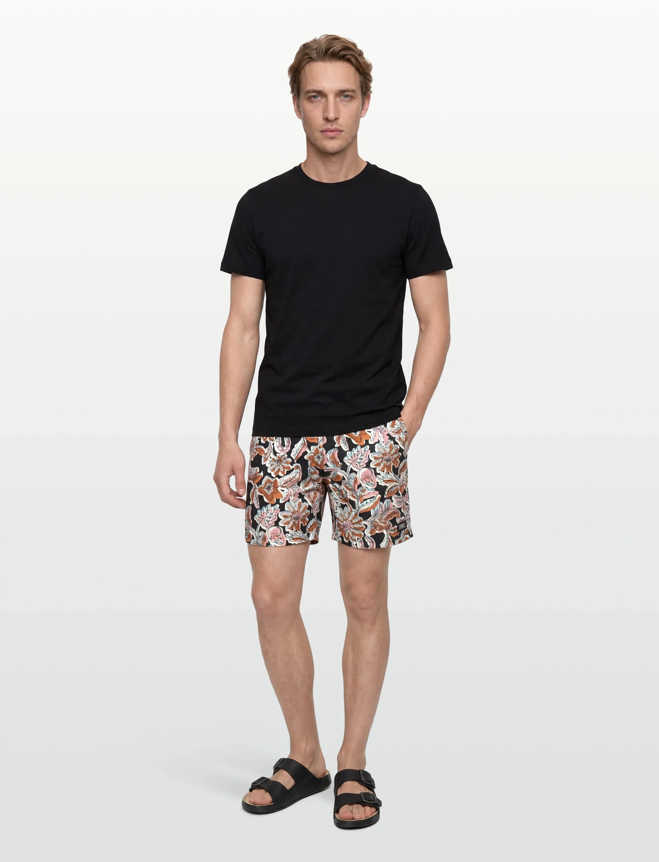 Scotch & Soda - Printed Midlength Swim Shorts - badeshorts - lucky bandana multi meteorite - 0