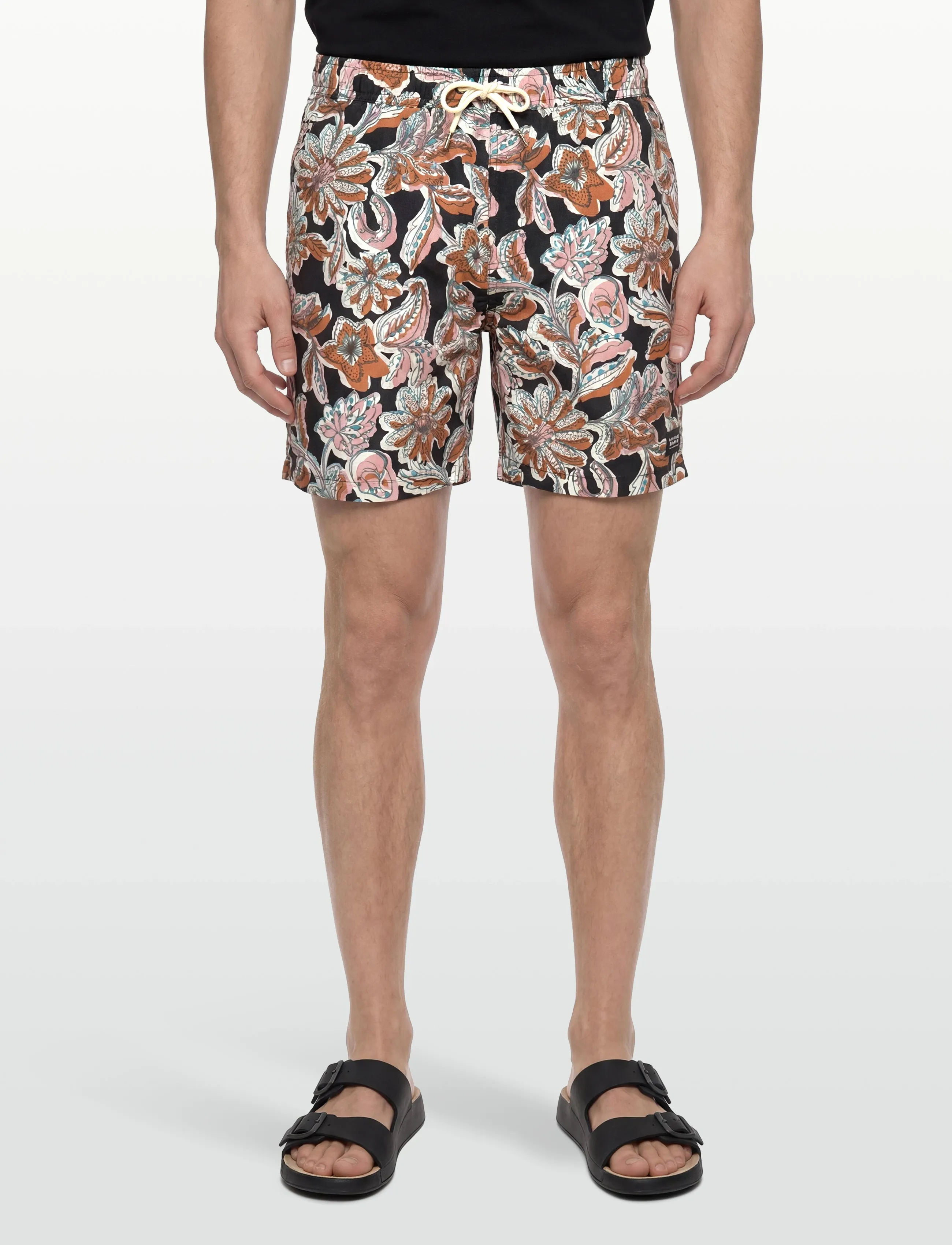 Scotch & Soda - Printed Midlength Swim Shorts - badeshorts - lucky bandana multi meteorite - 3