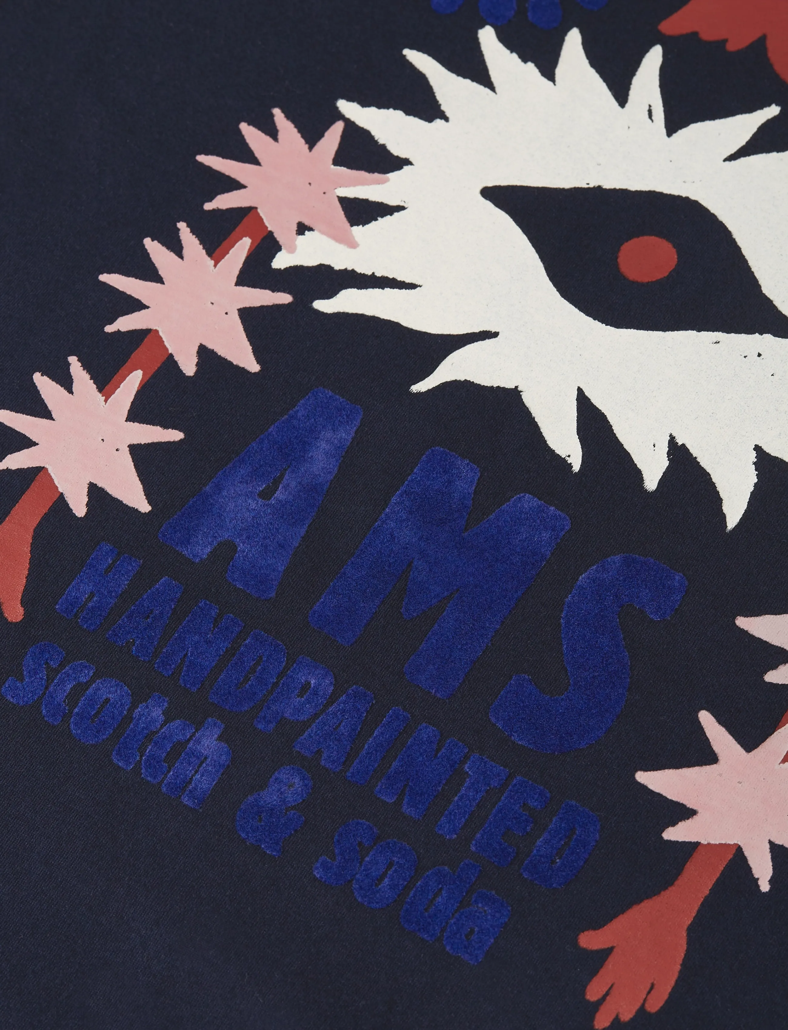 Scotch & Soda - Front and back artwork relaxed-fit T-shirt - kurzärmelige t-shirts - sky captain - 2