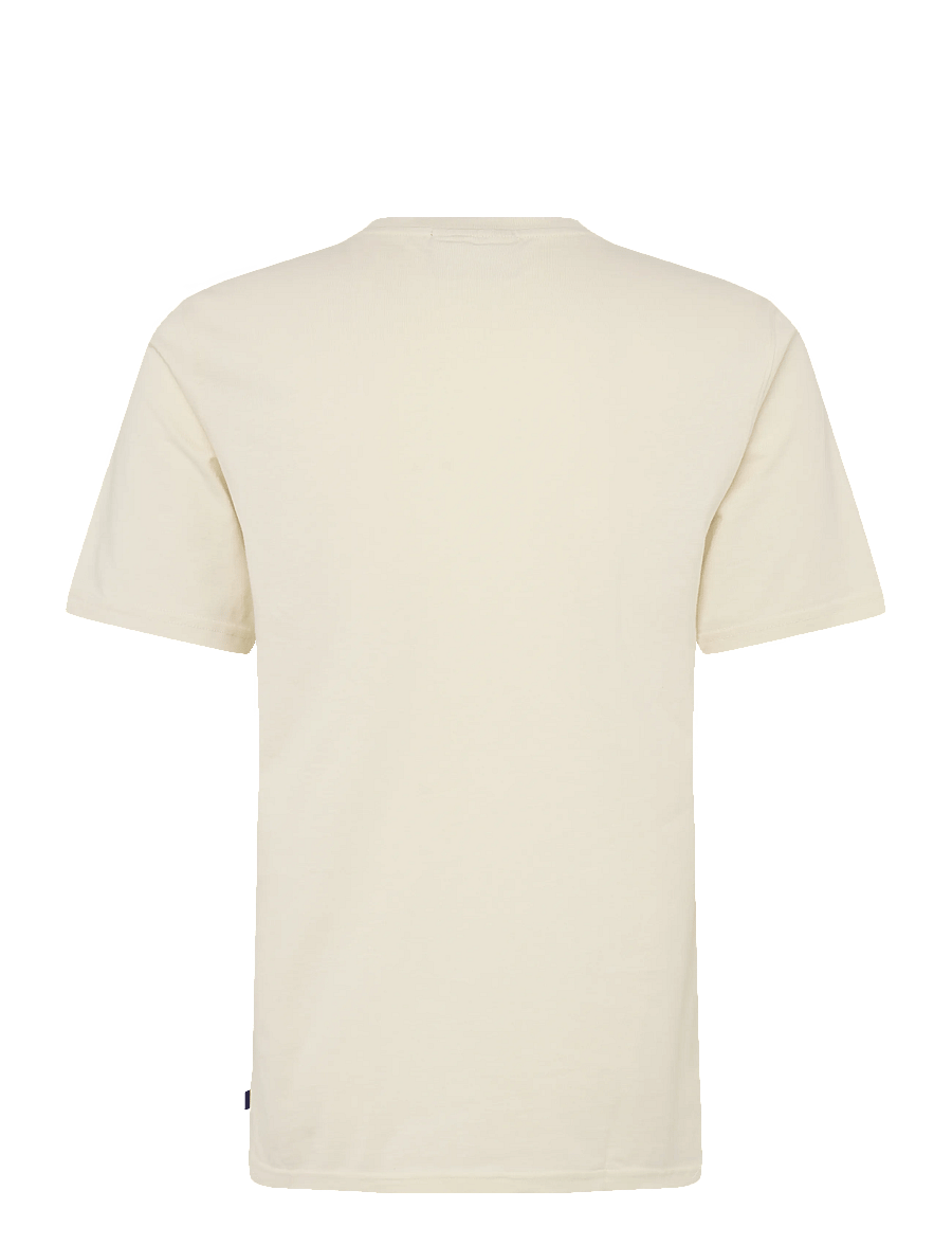 Scotch & Soda - Left chest artwork regular-fit T-shirt - kortærmede t-shirts - eggnog - 1
