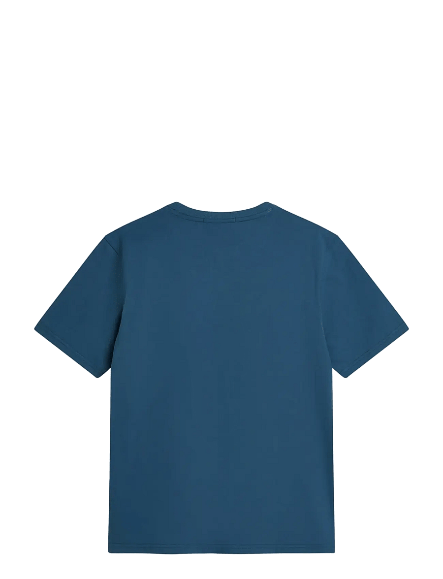 Scotch & Soda - Left chest artwork regular-fit T-shirt - kortærmede t-shirts - ensign blue - 1