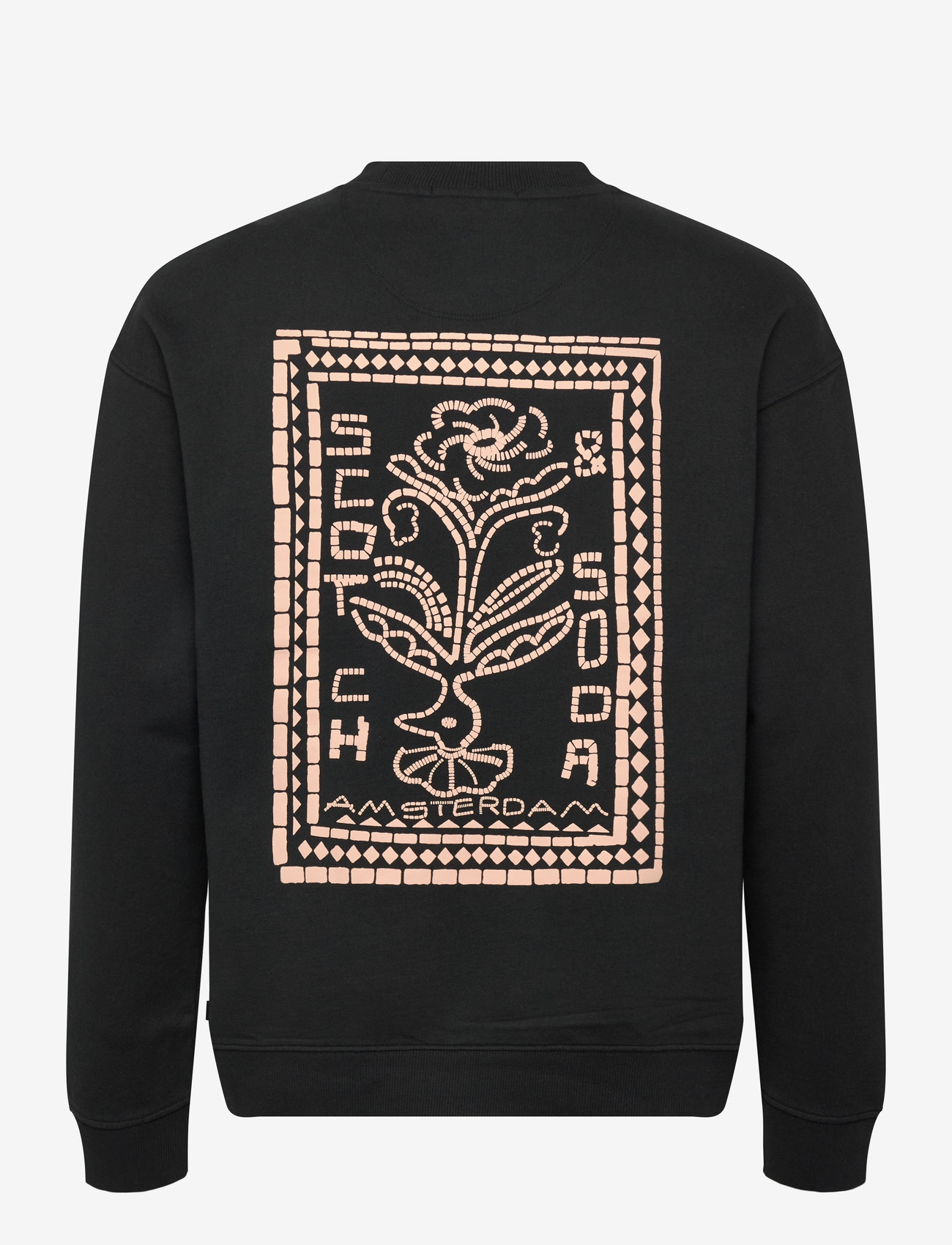 Scotch & Soda - Front and back artwork relaxed-fit sweatshirt - sweatshirts - meteorite - 1