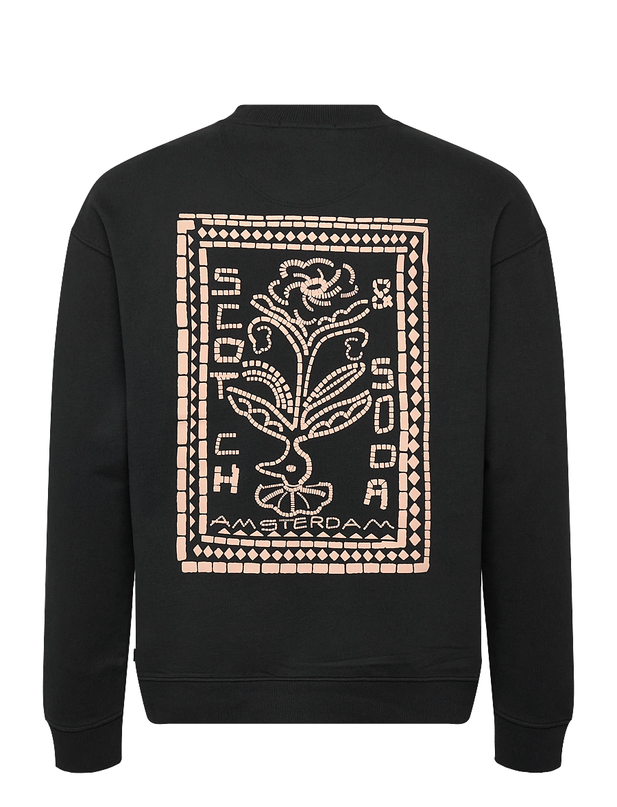 Scotch & Soda - Front and back artwork relaxed-fit sweatshirt - dressipluusid - meteorite - 1