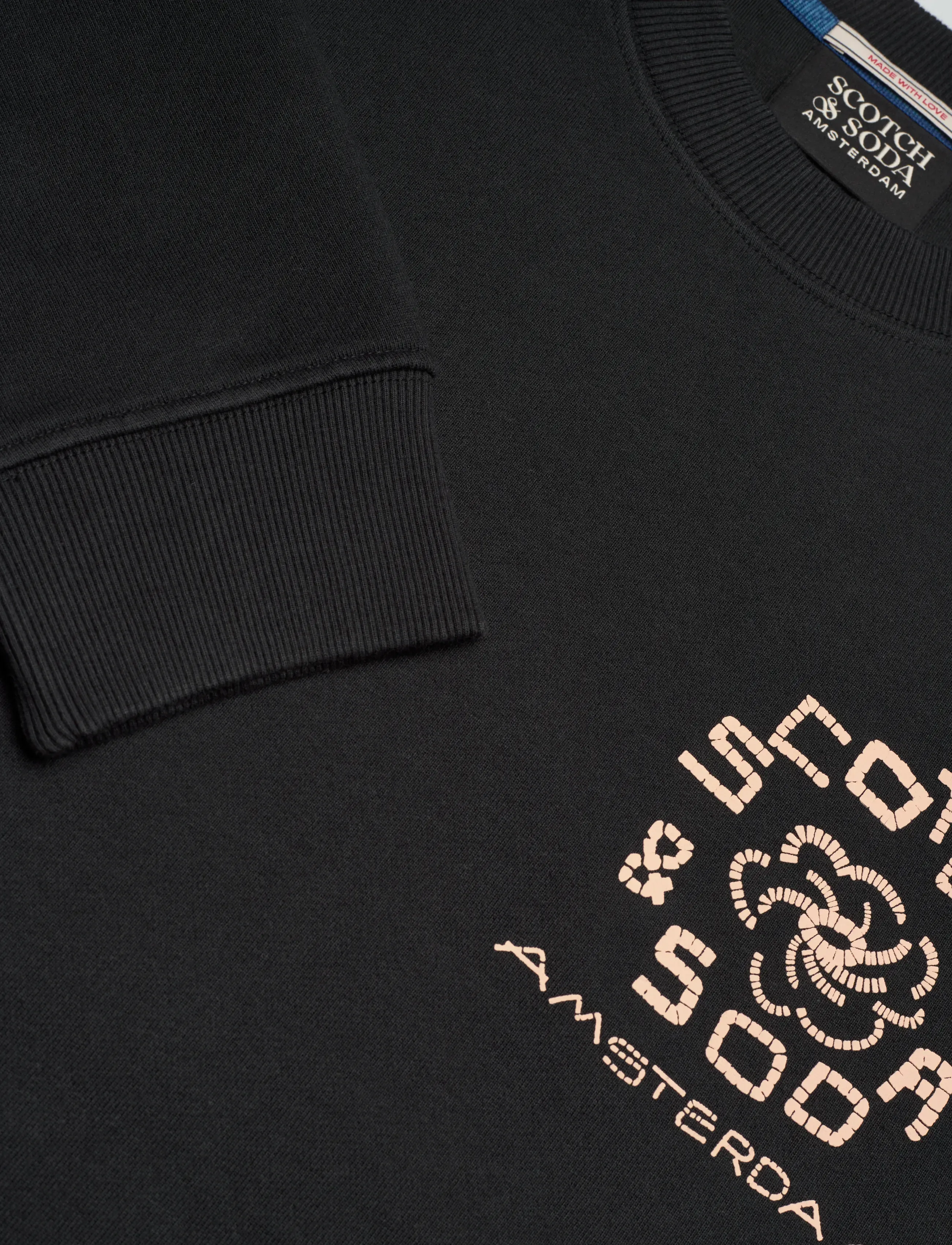 Scotch & Soda - Front and back artwork relaxed-fit sweatshirt - dressipluusid - meteorite - 2