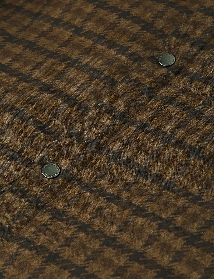 Scotch & Soda - Houndstooth quilted jacket - herbstjacken - sky captain check - 2
