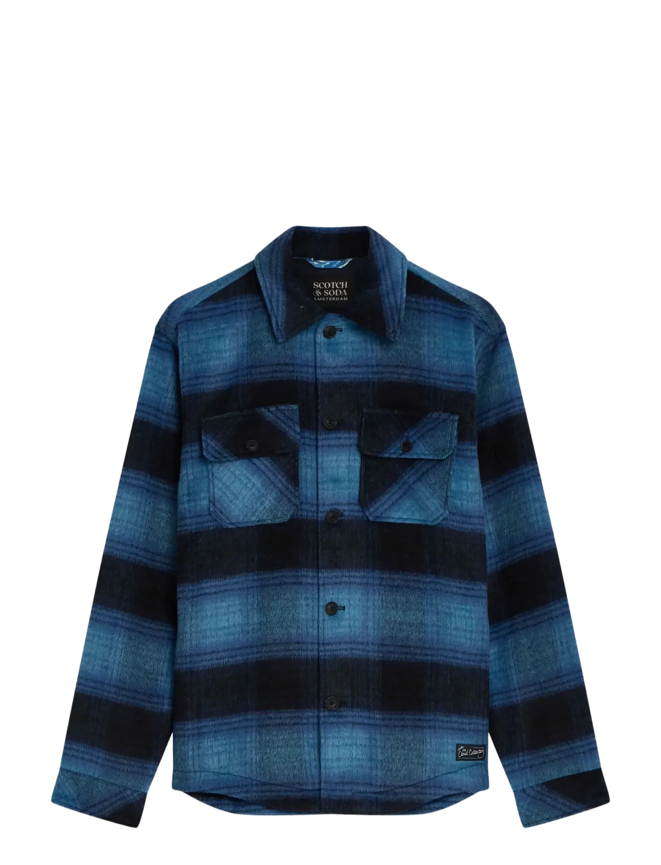 Scotch & Soda Checked overshirt - Skatīt visu - SKY CAPTAIN CHECK / navy