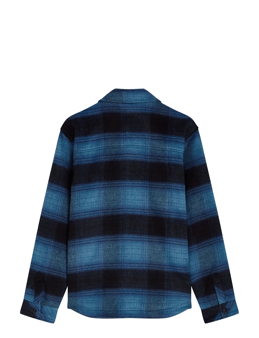 Scotch & Soda - Checked overshirt - jakker - sky captain check - 1