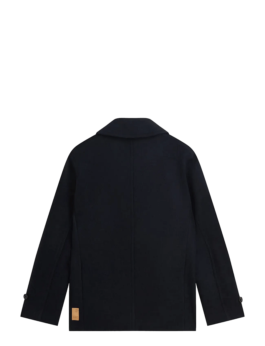 Scotch & Soda - Wool-blend peacoat - winterjacken - sky captain - 1