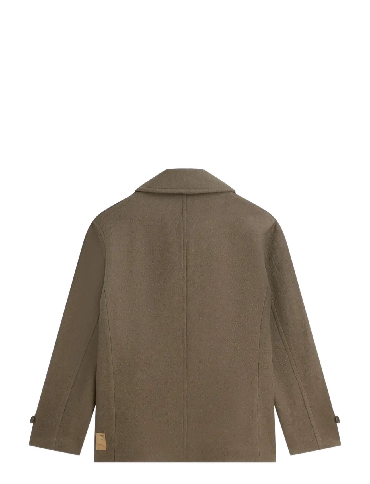 Scotch & Soda - Wool-blend peacoat - winterjacken - walnut - 1