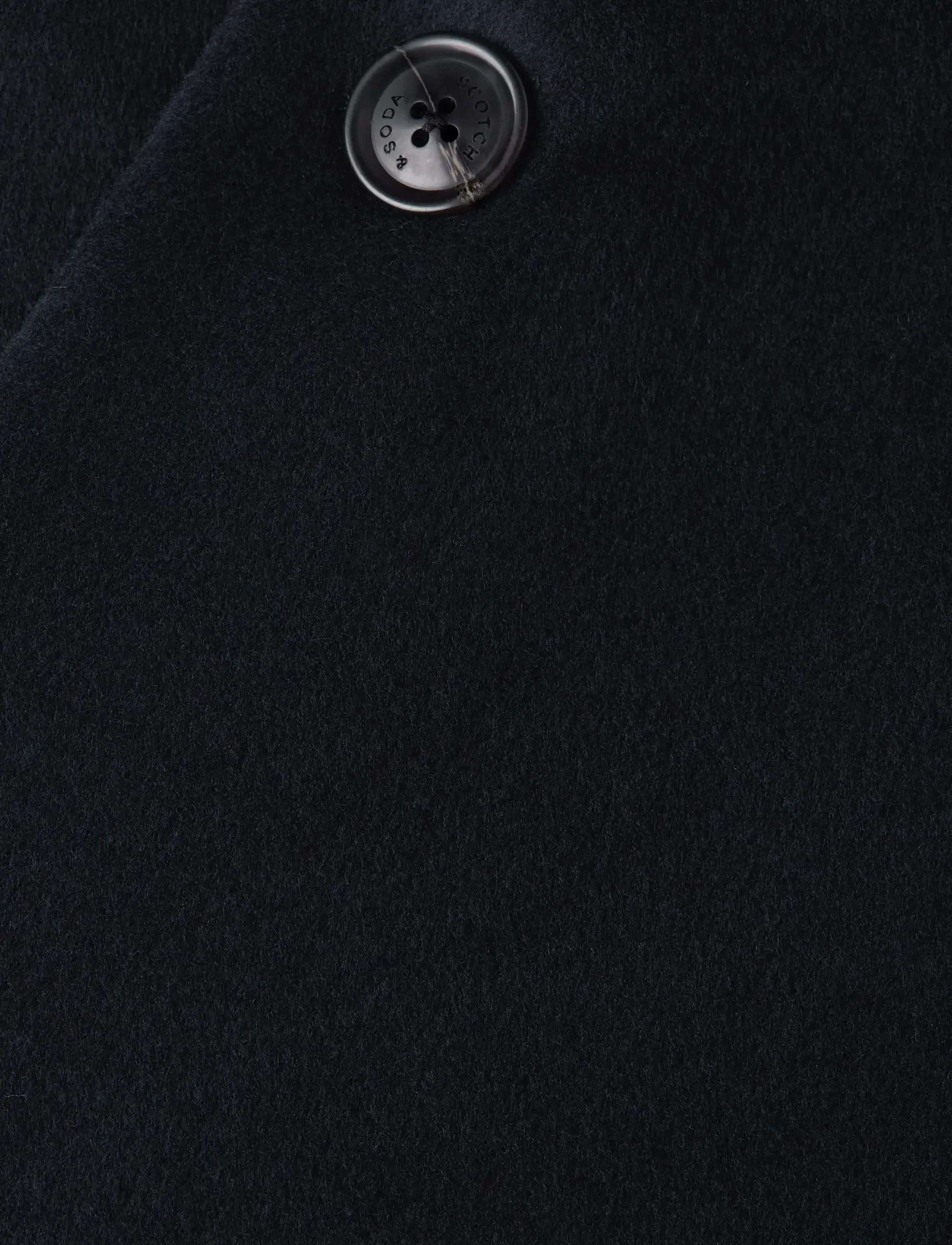Scotch & Soda - Classic wool coat - winterjacken - sky captain - 2