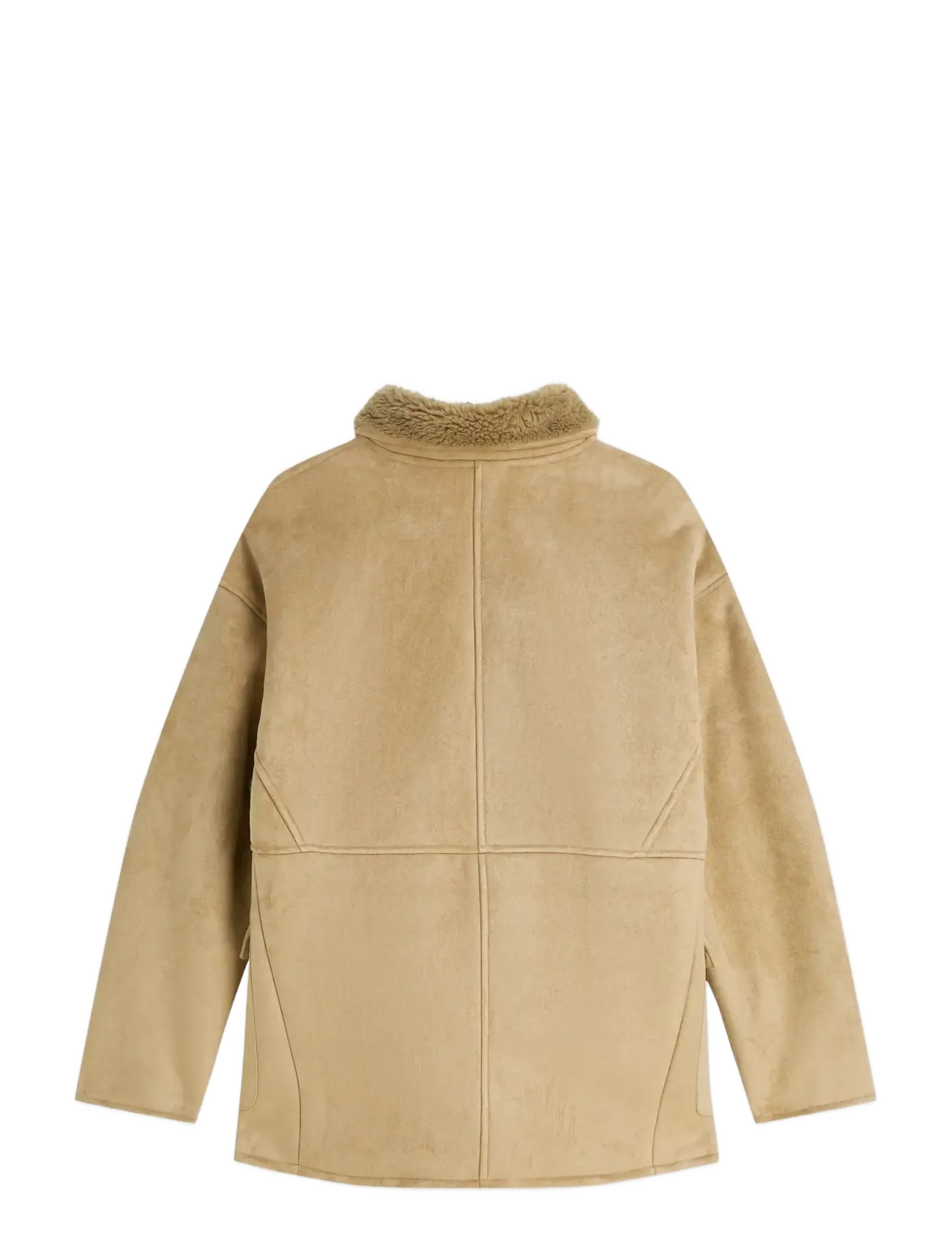 Scotch & Soda - Faux shearling jacket - hybridjackor - tannin - 1
