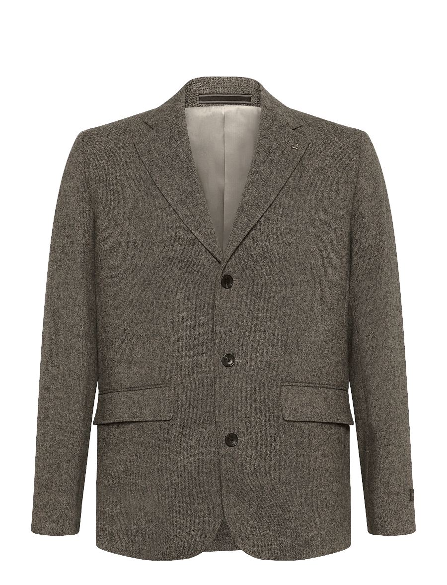 Scotch & Soda - Austin wool-blend relaxed-fit blazer - Üherealised pintsakud - meteorite melange - 0