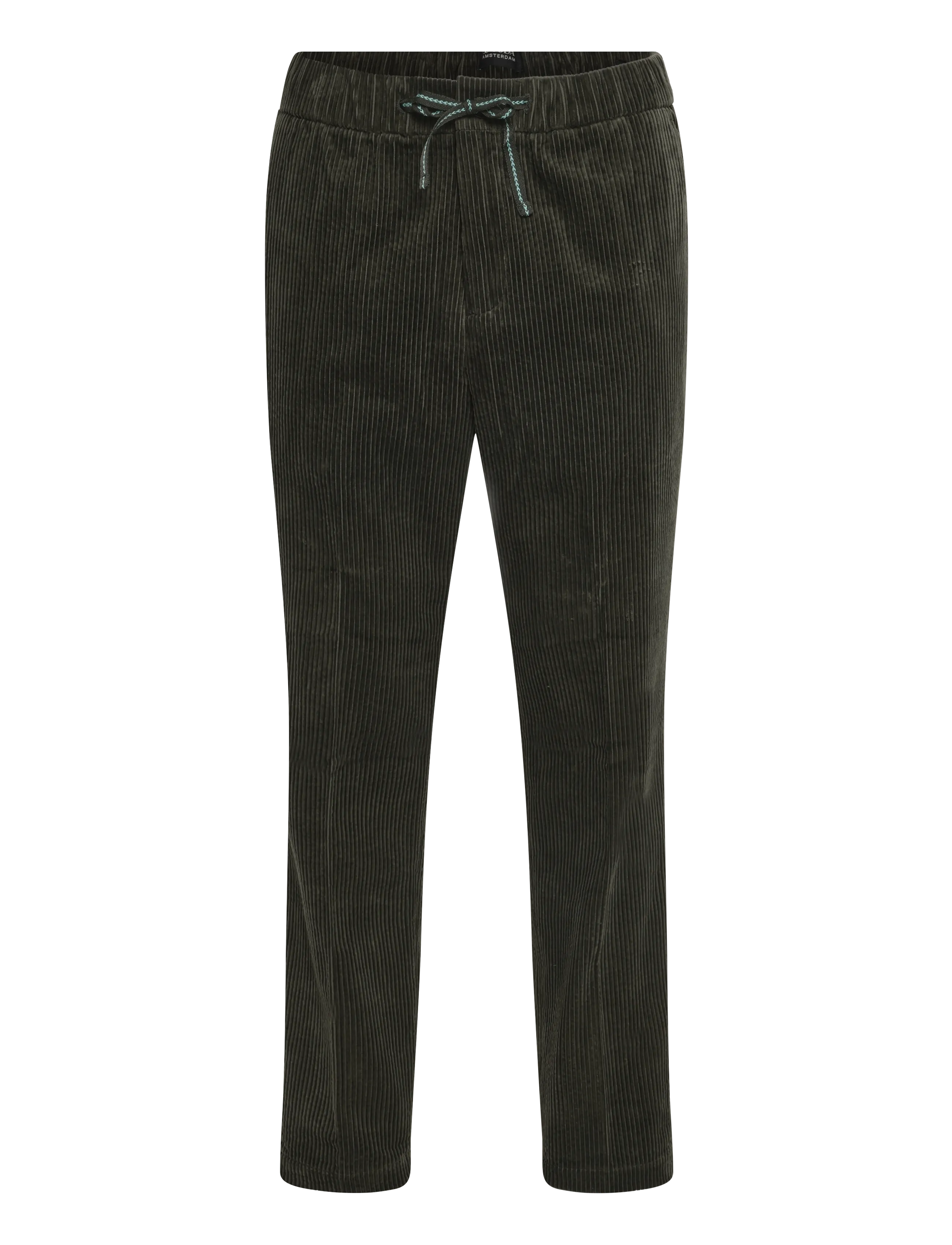 Scotch & Soda Fave Cotton corduroy jogger - Clothing - FOREST NIGHT / green