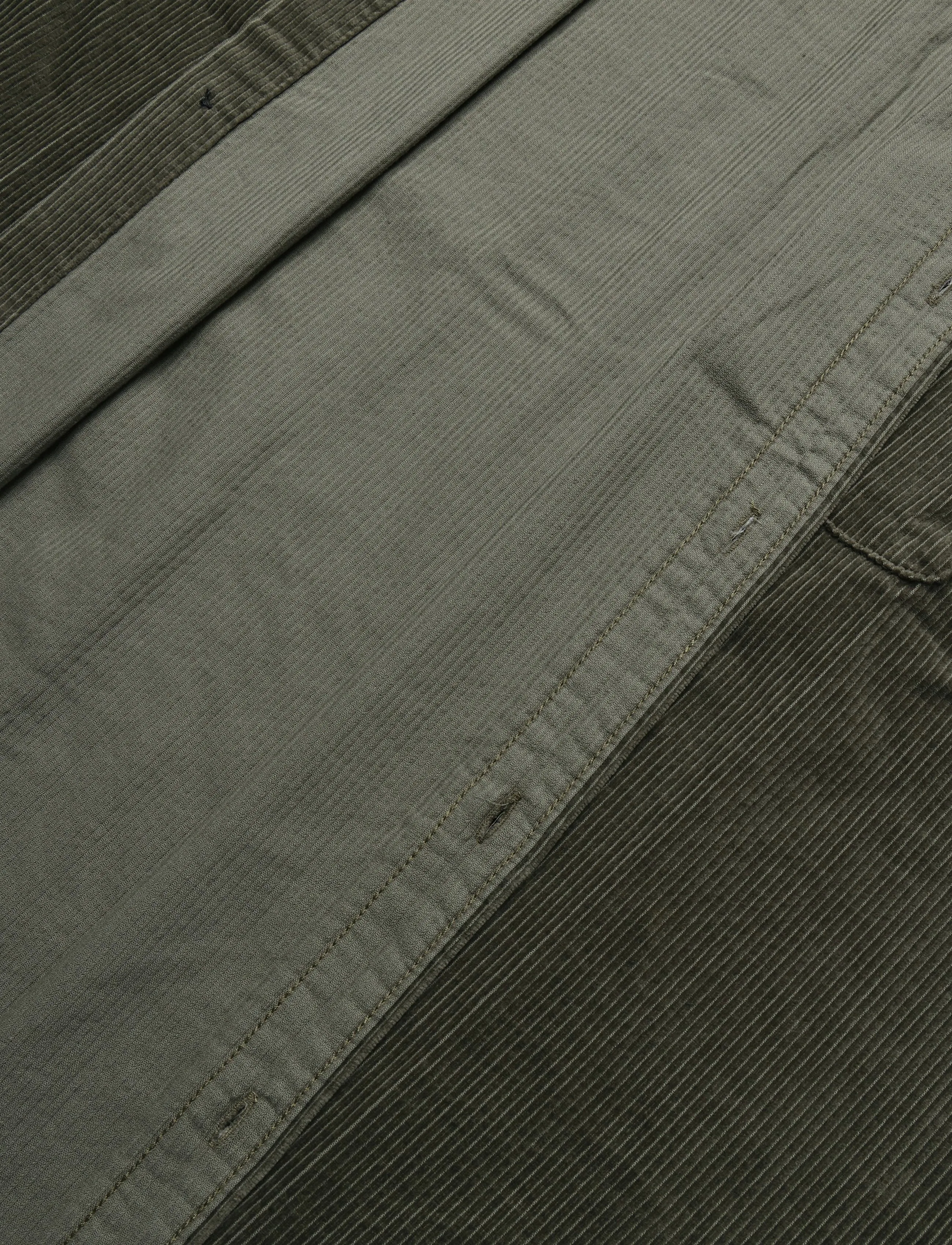 Scotch & Soda - Corduroy regular-fit shirt - corduroy shirts - forest night - 4
