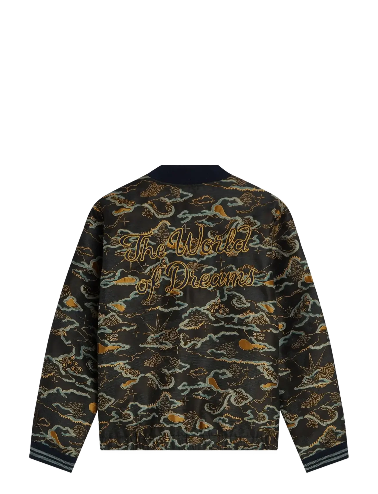 SCOTCH & SODA Festive Jacquard Blouson jackor herr – bild 2