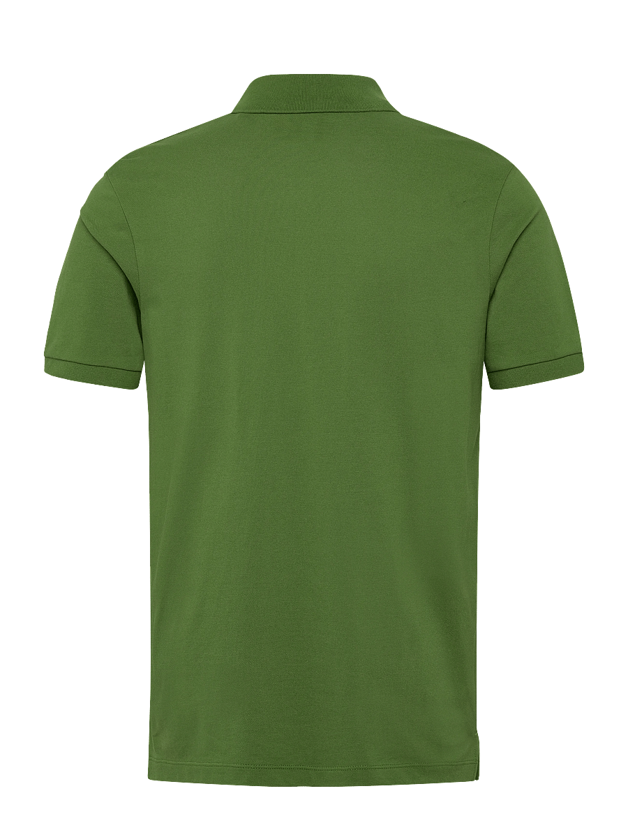 Scotch & Soda - Seasonal Core Pique Chest Logo Polo - kortærmede poloer - garden green - 1