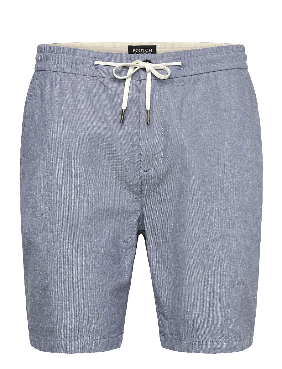 Scotch & Soda - Seasonal Core Fave Cotton Linen Regularfit Chino Shorts - ikdienas šorti - infinity - 1