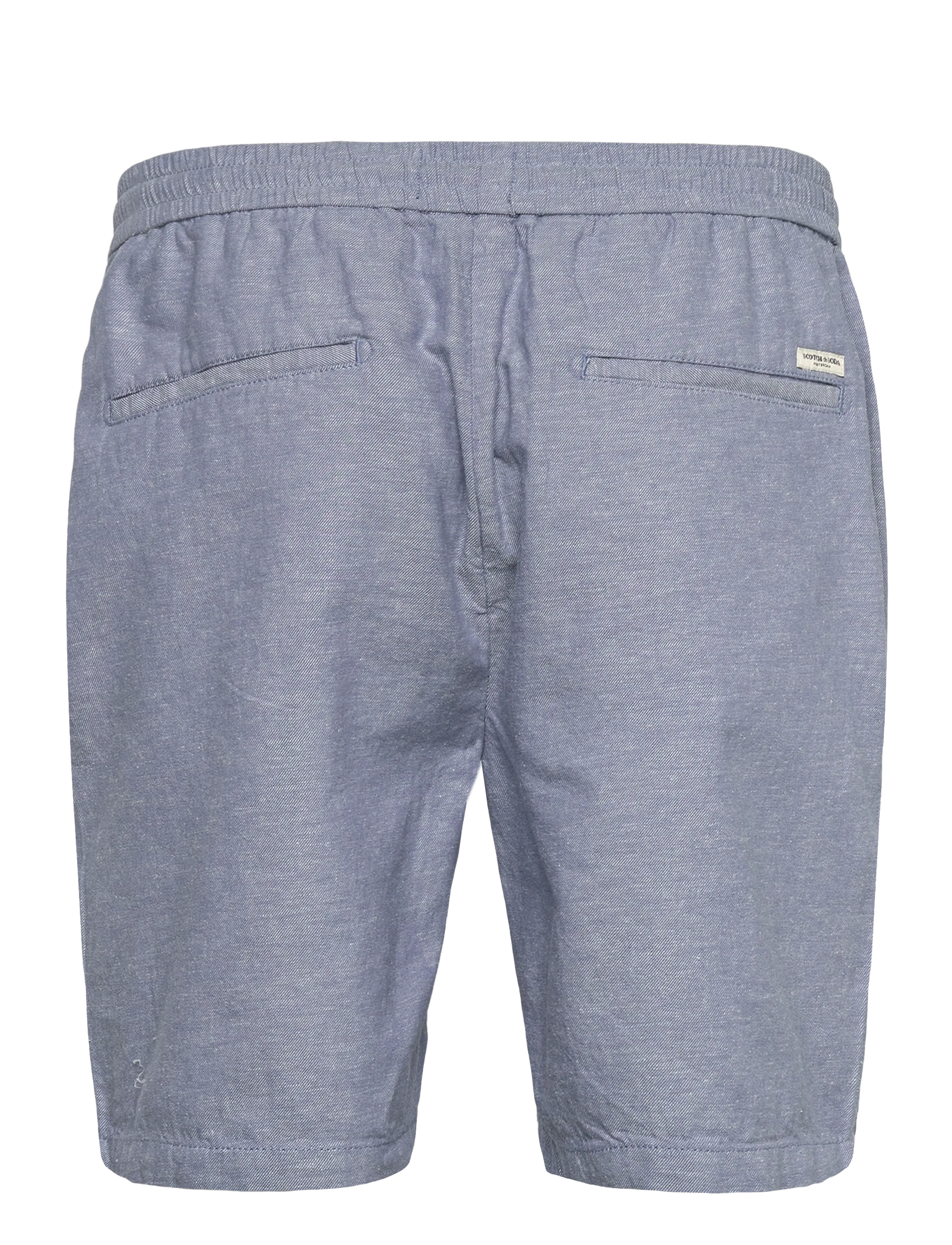 Scotch & Soda - Seasonal Core Fave Cotton Linen Regularfit Chino Shorts - casual shorts - infinity - 2