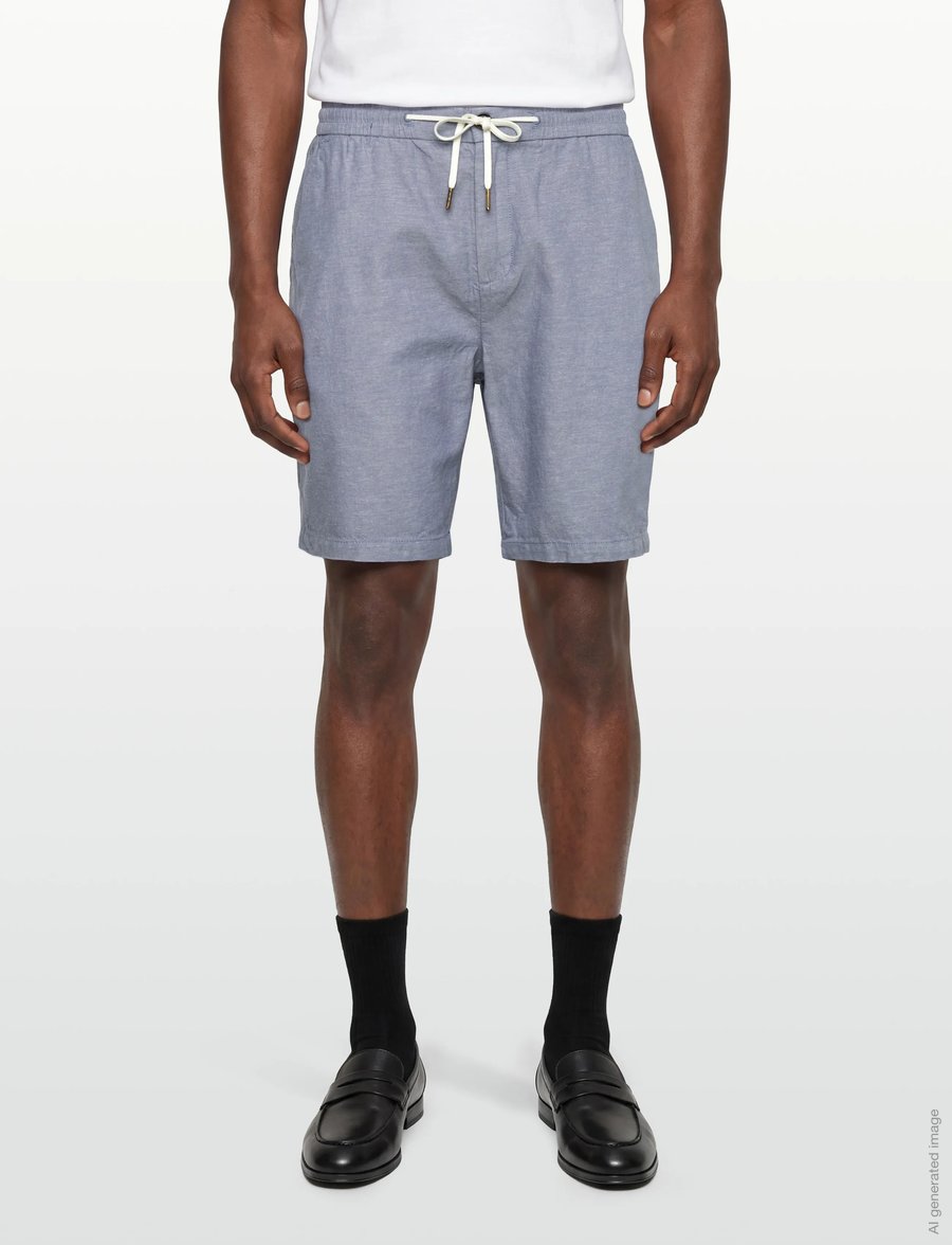 Scotch & Soda - Seasonal Core Fave Cotton Linen Regularfit Chino Shorts - ikdienas šorti - infinity - 3