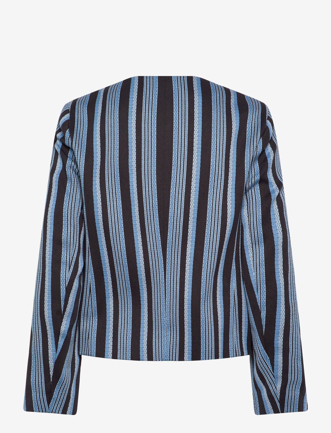 Scotch & Soda - Textured stripe casual blazer - korta kavajer - lunar pier stripe - 1