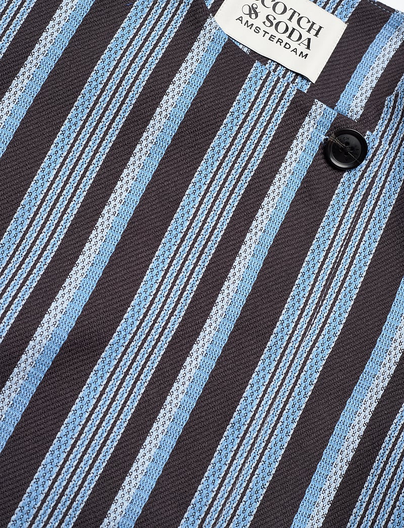 Scotch & Soda - Textured stripe casual blazer - korta kavajer - lunar pier stripe - 2